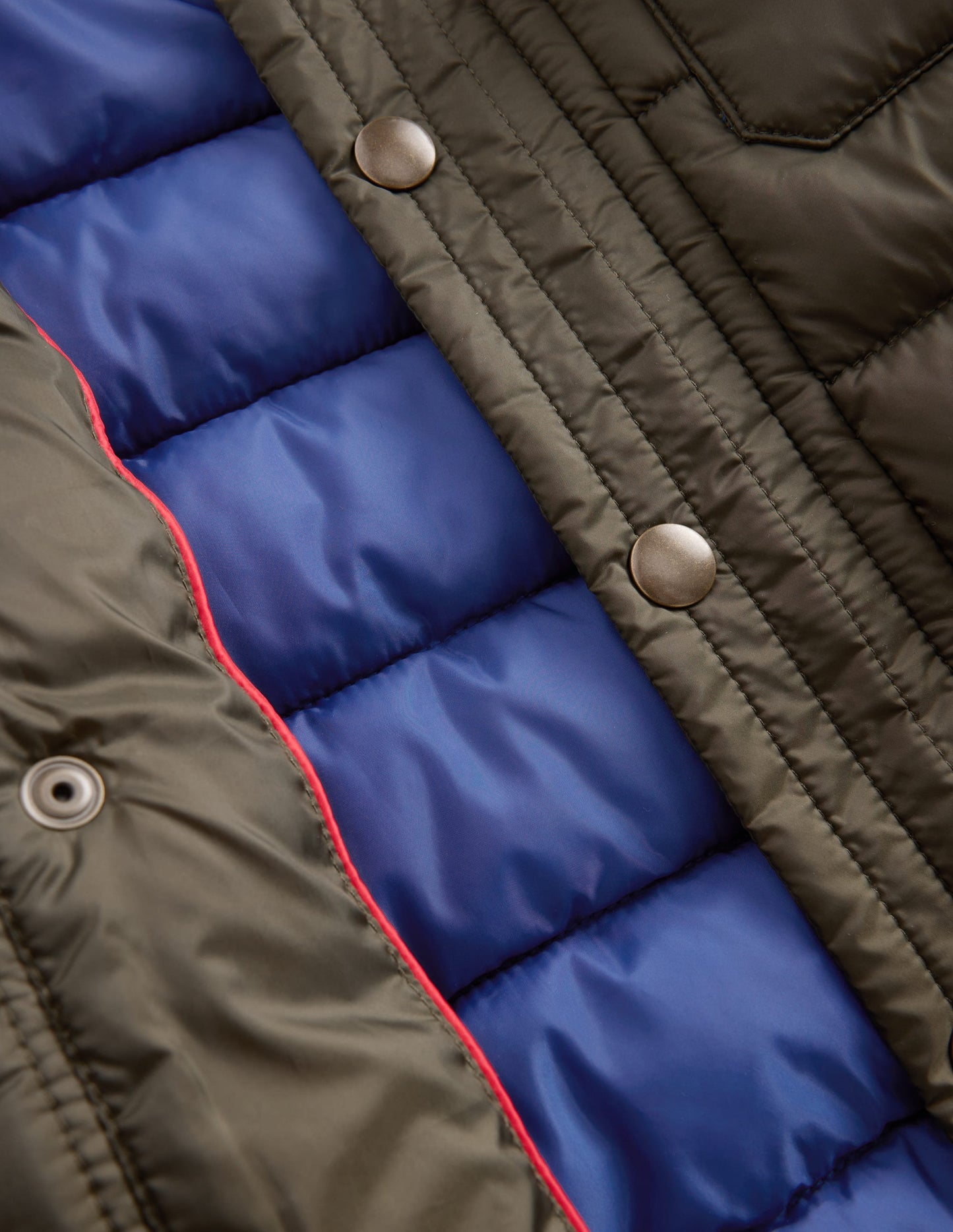 Smart Padded Jacket-Khaki