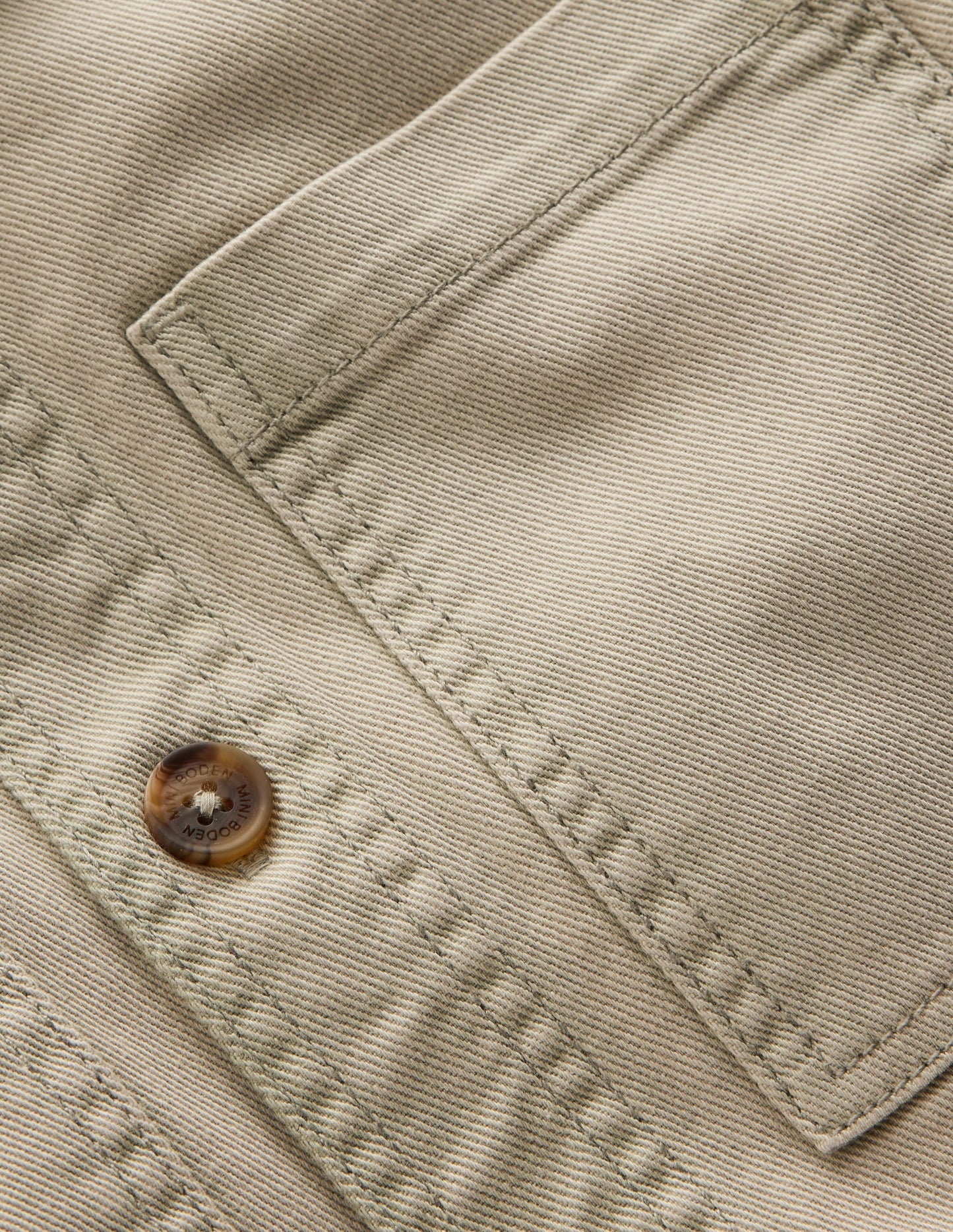 Front Pocket Overshirt-ACID WASH GREEN