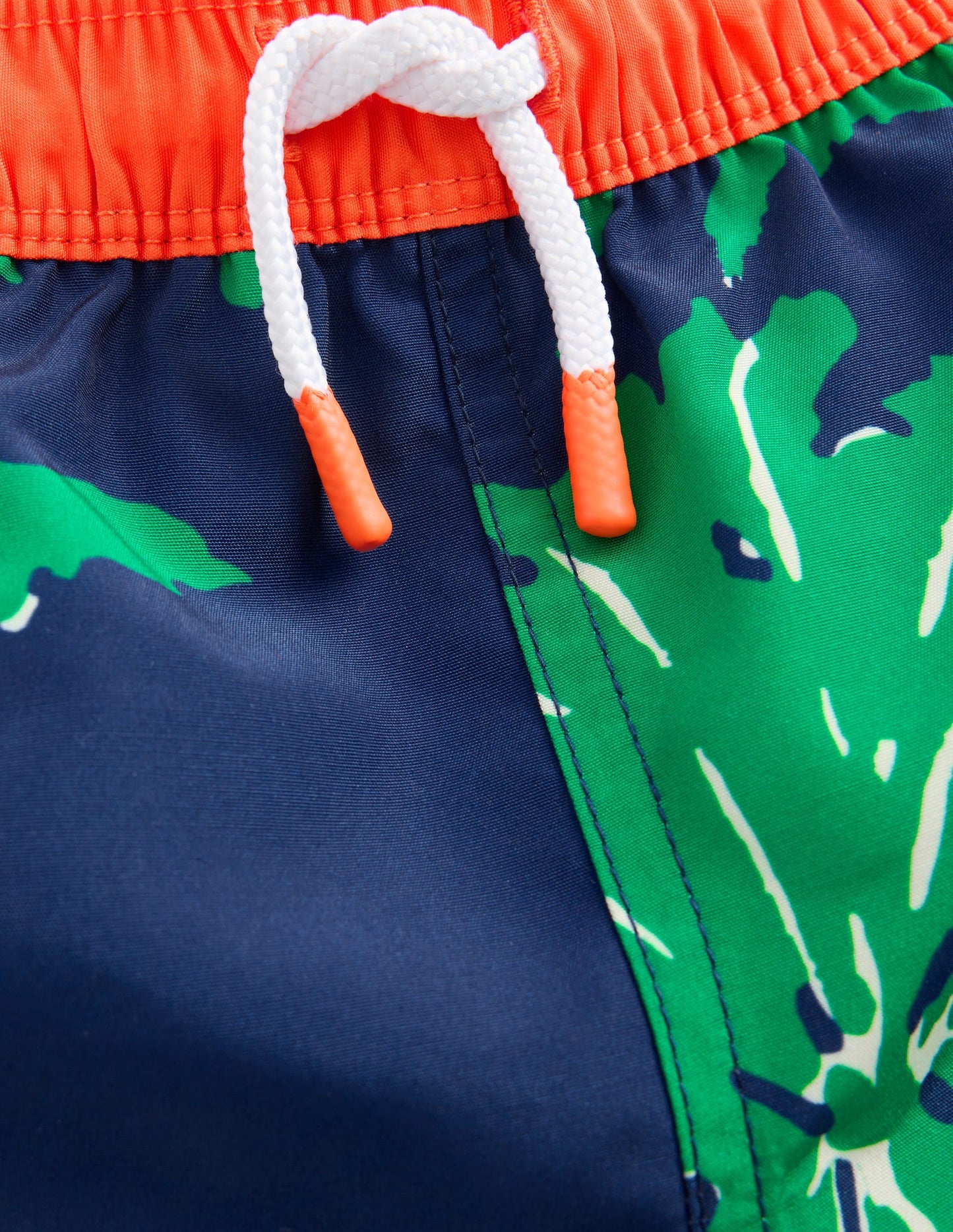 Swim Shorts-Starboard Blue Palm Trees