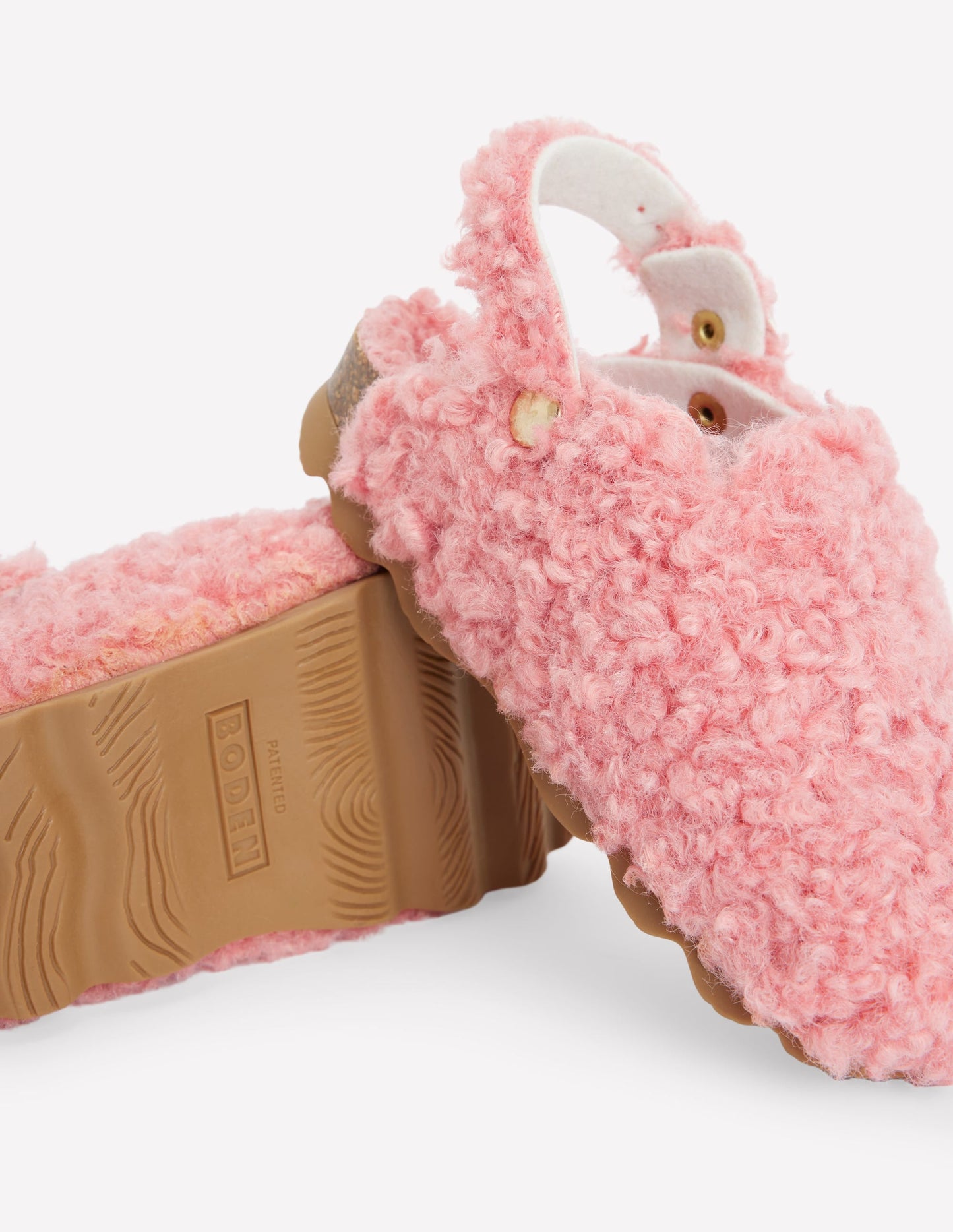 Cosy Borg Slippers-Pink