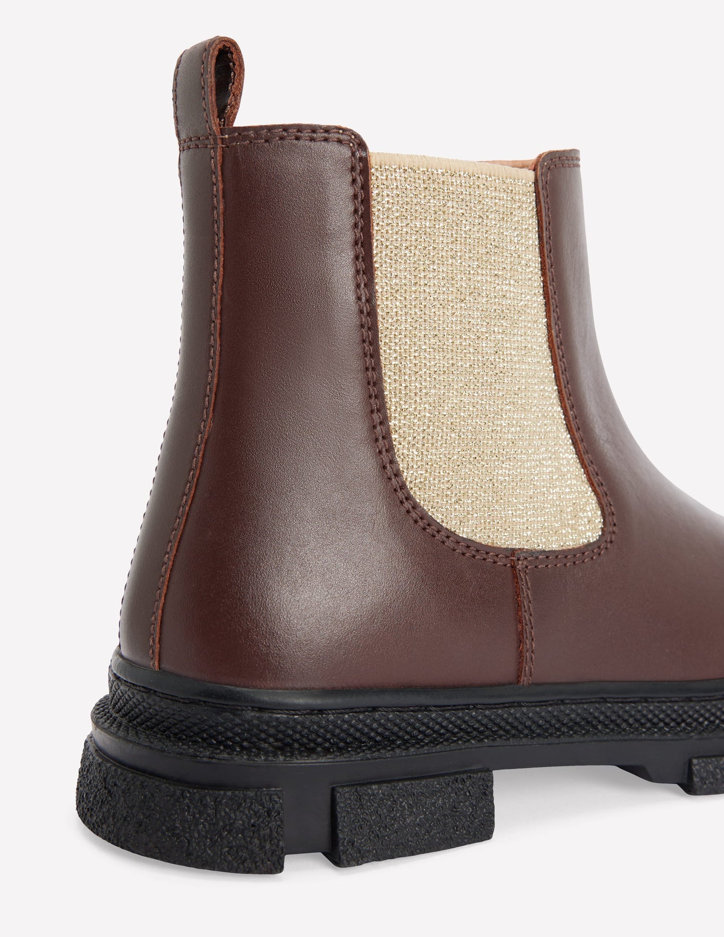 Chunky Chelsea Boots-Raw Umber