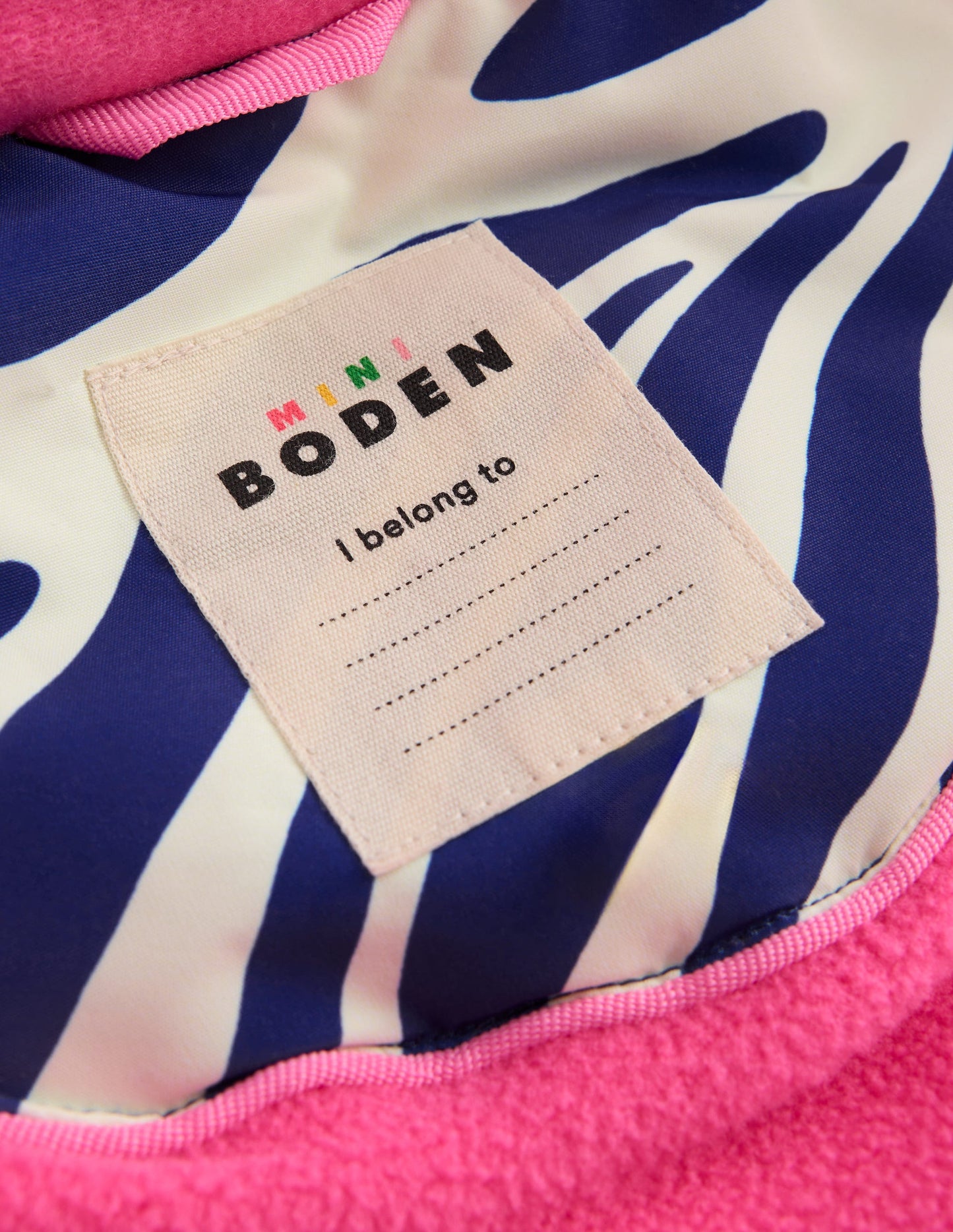 All-Weather Waterproof Coat-Zebra