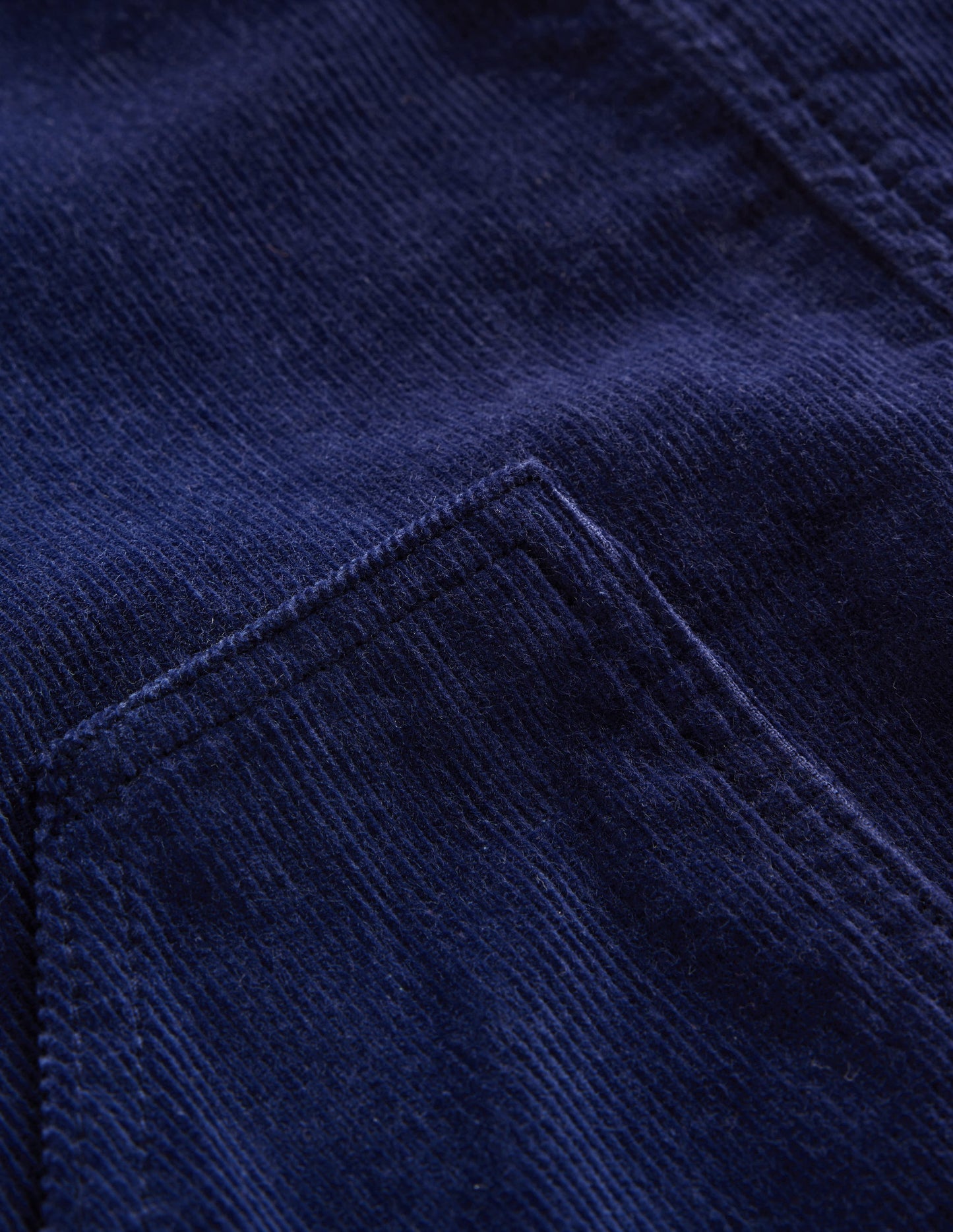 Adeline A-Line Dungaree Dress-Navy Cord