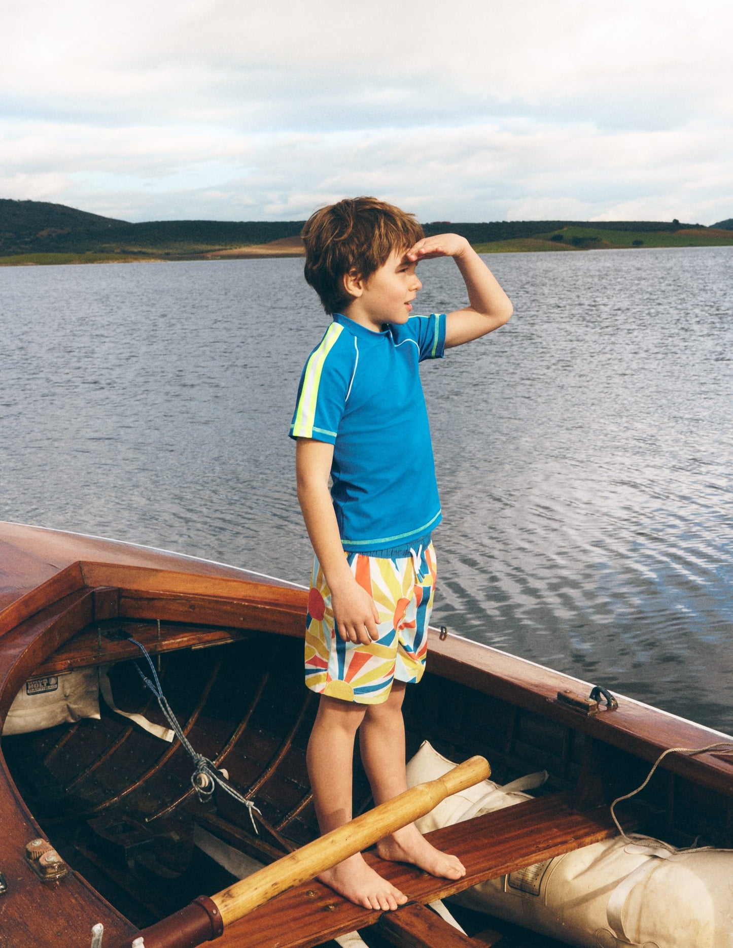 Swim Shorts-Sunburst