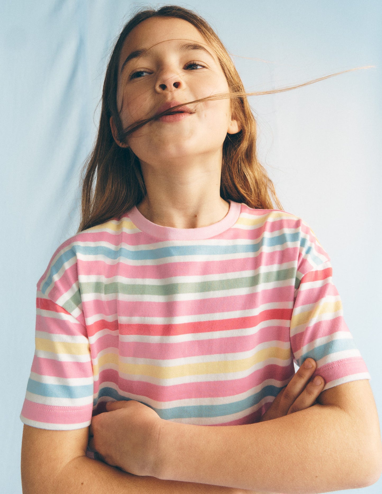 Easy Breton T-shirt-Multi Stripe