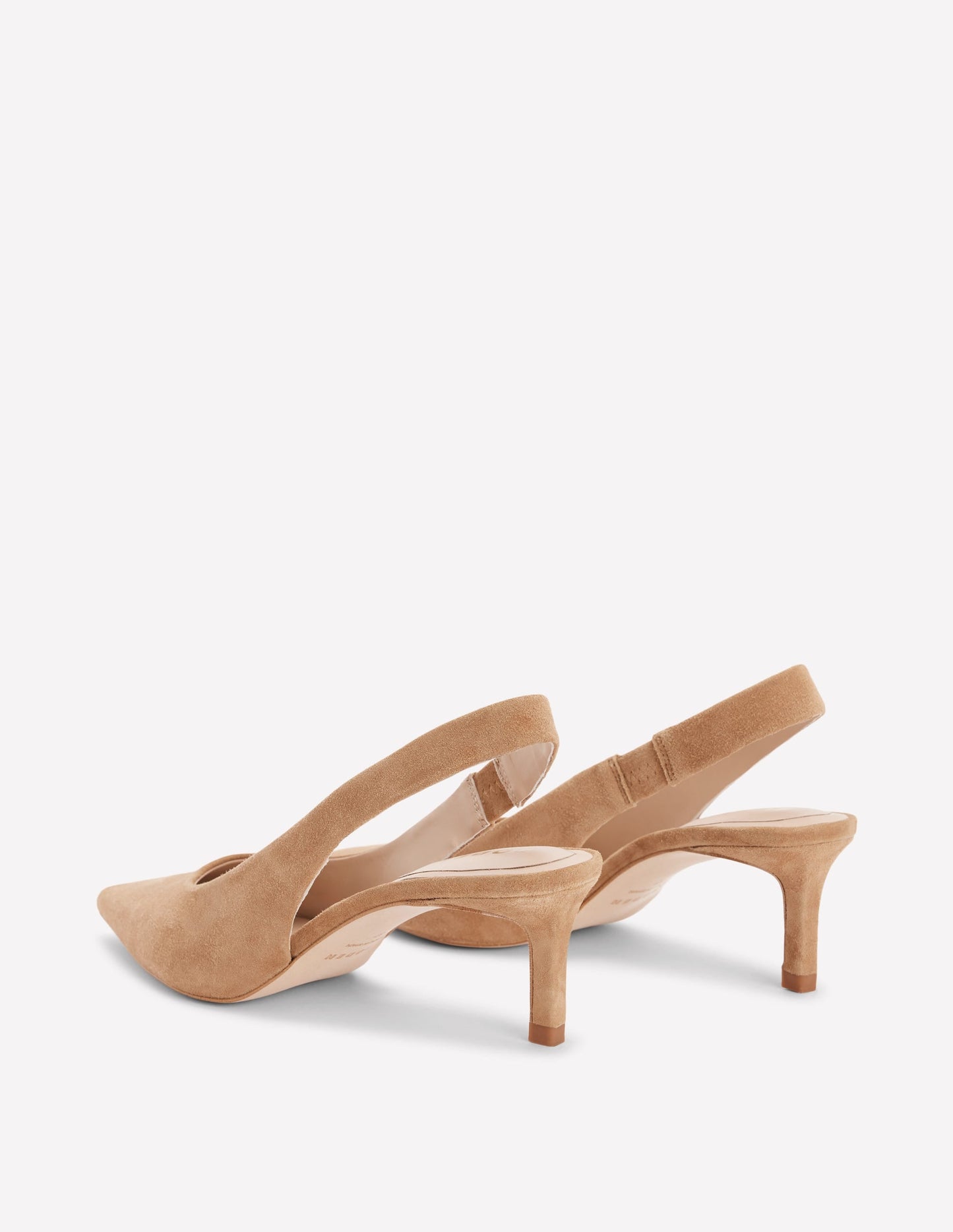 Hope Slingback Heels-Macchiato Suede
