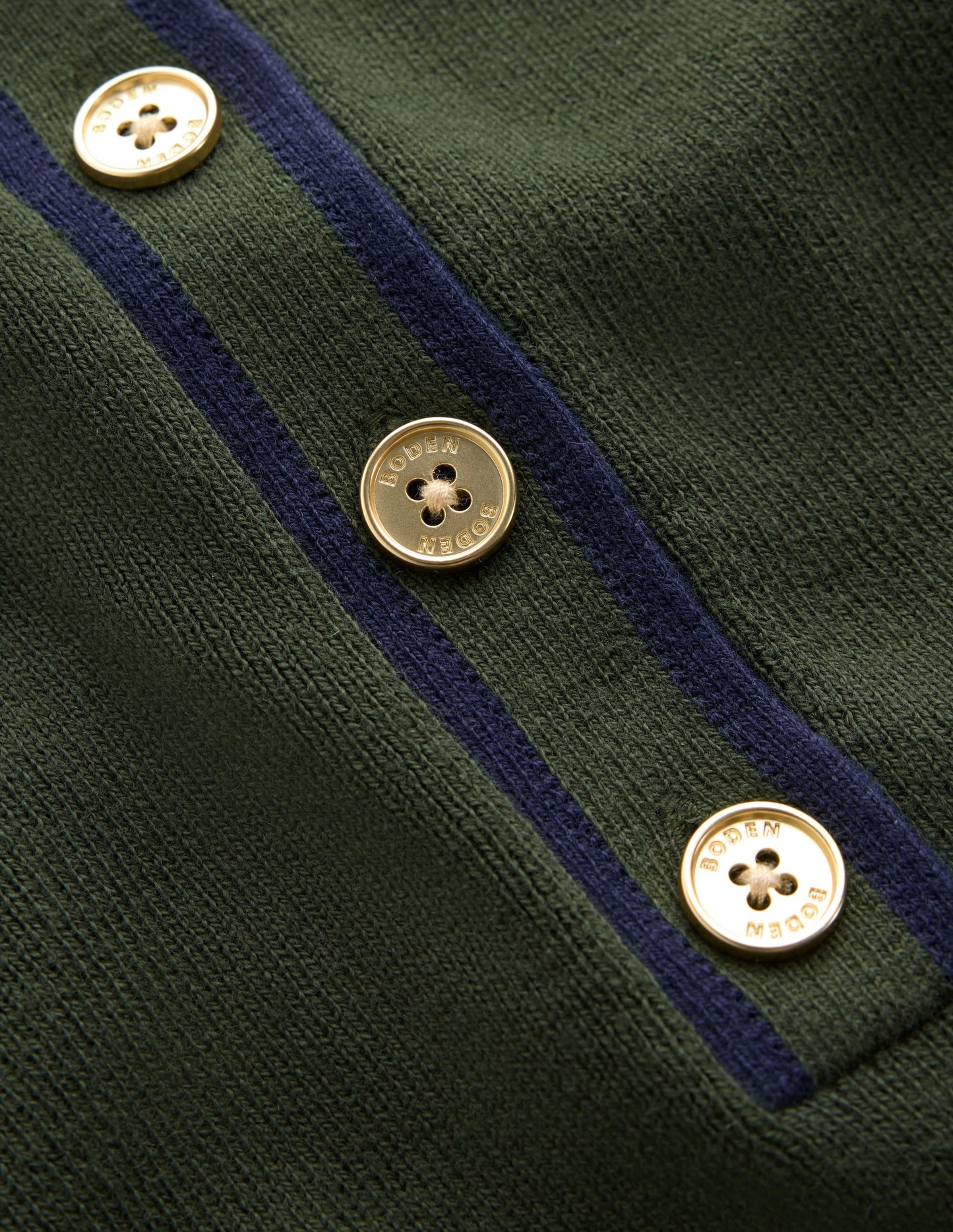 Liz Henley Jumper-Forest Glade