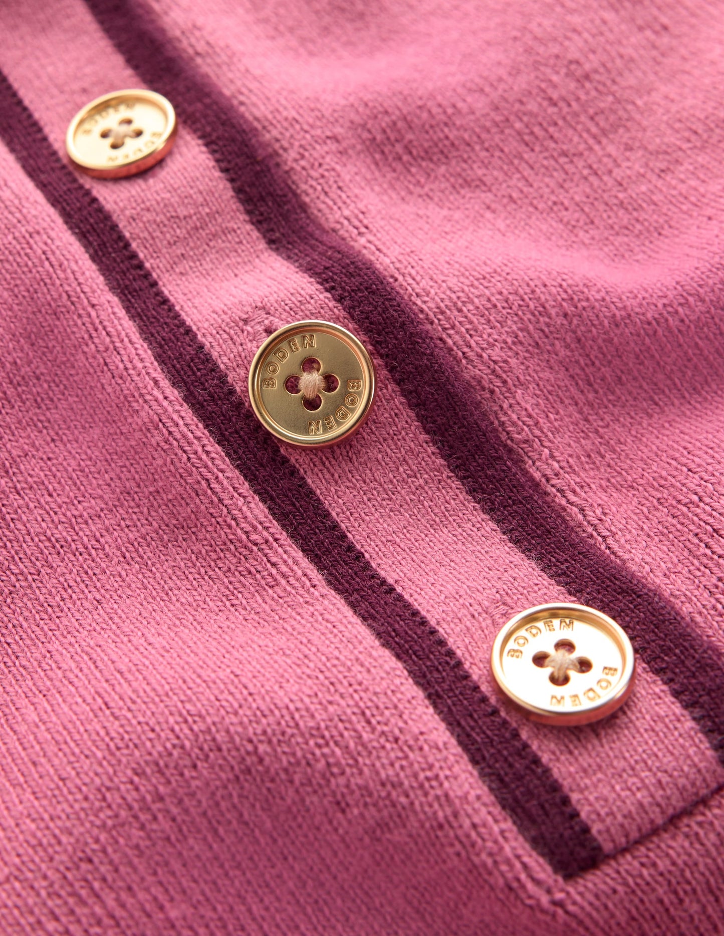 Liz Henley Jumper-Pink Heather