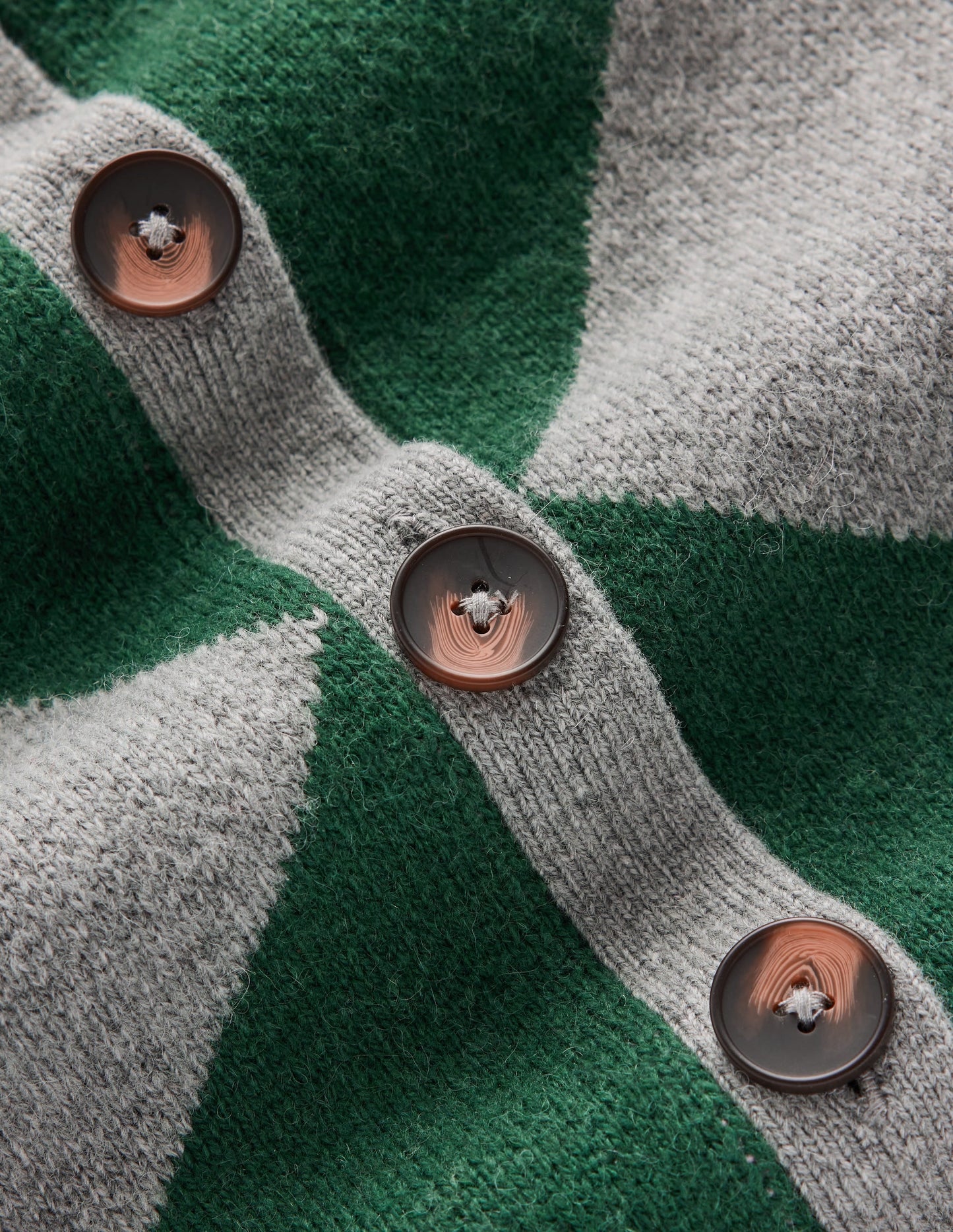 Jemma Jacquard Knit Cardigan-Hunter Green Argyle