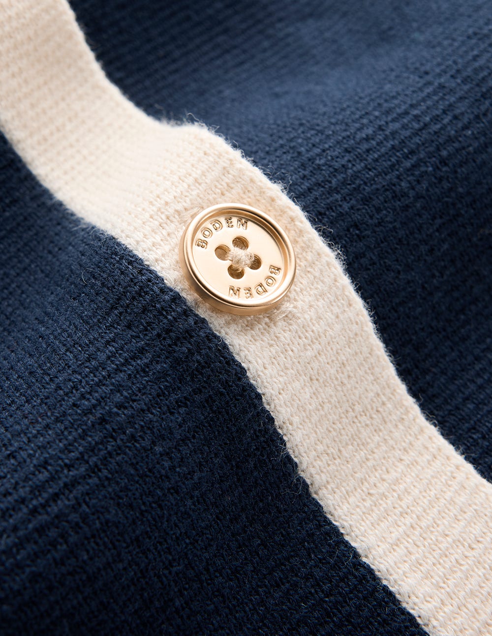 Crew Milano Knit Waistcoat-Navy