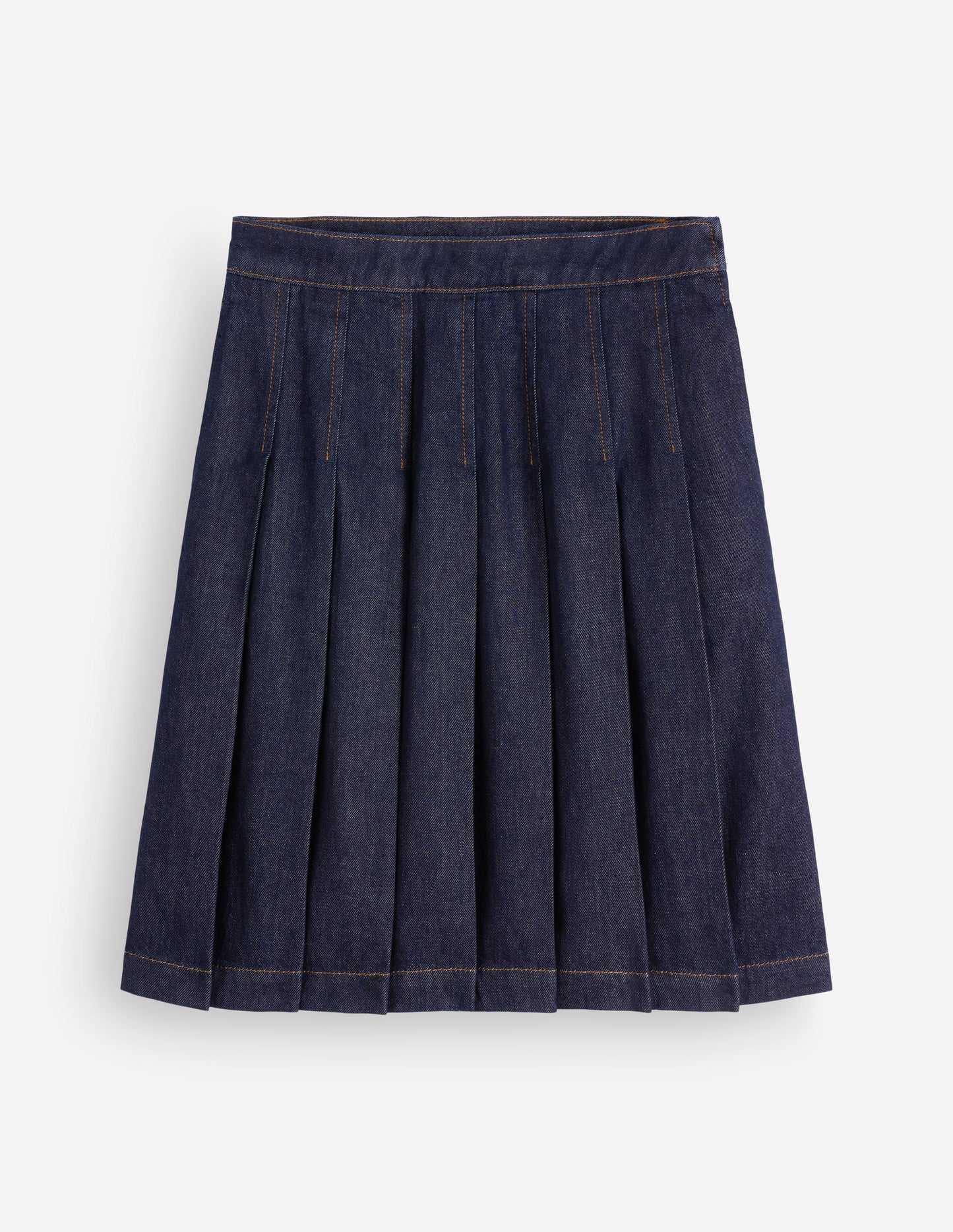Aya Denim Skirt-Indigo