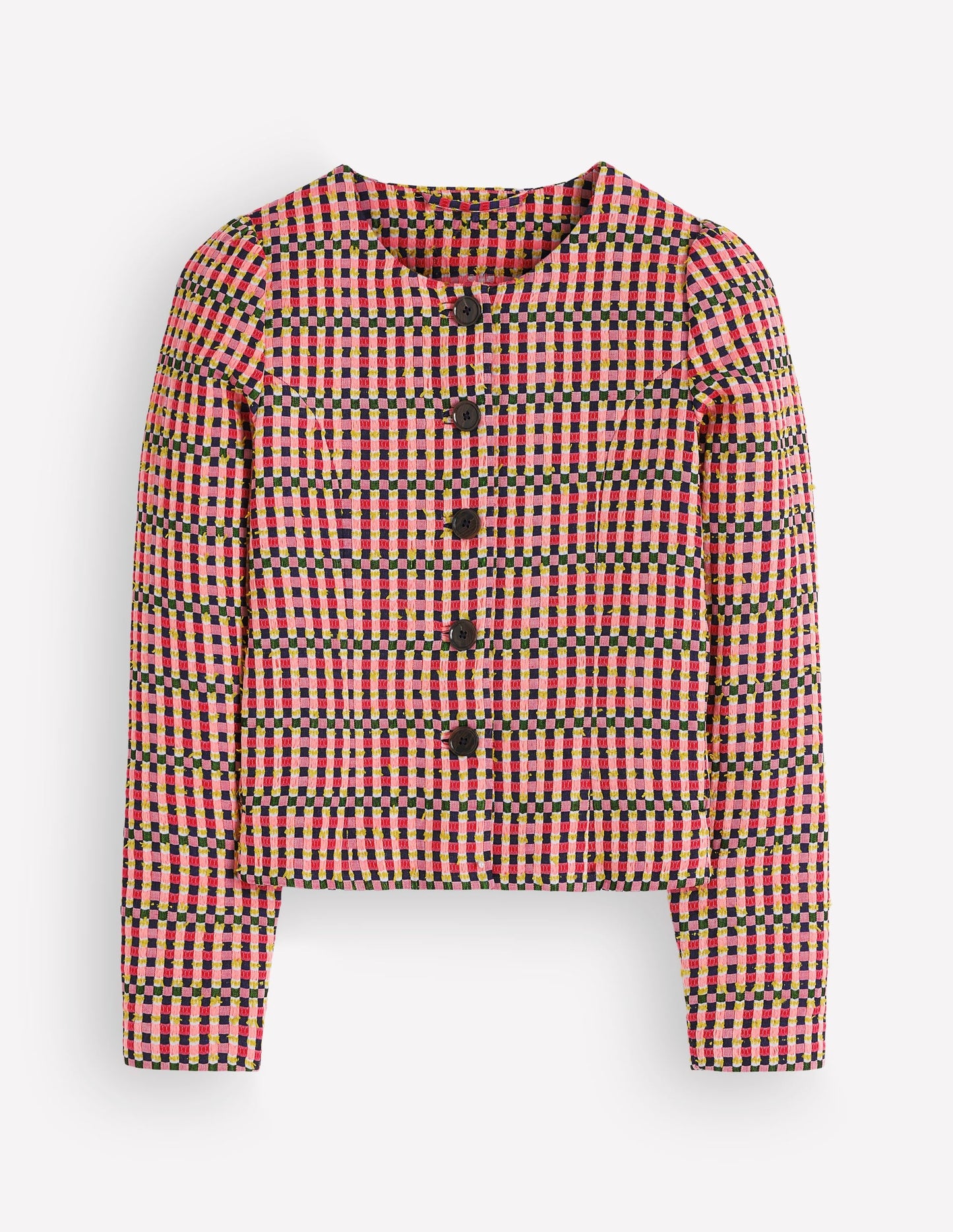 Salisbury Puff Sleeve Jacket-Multi