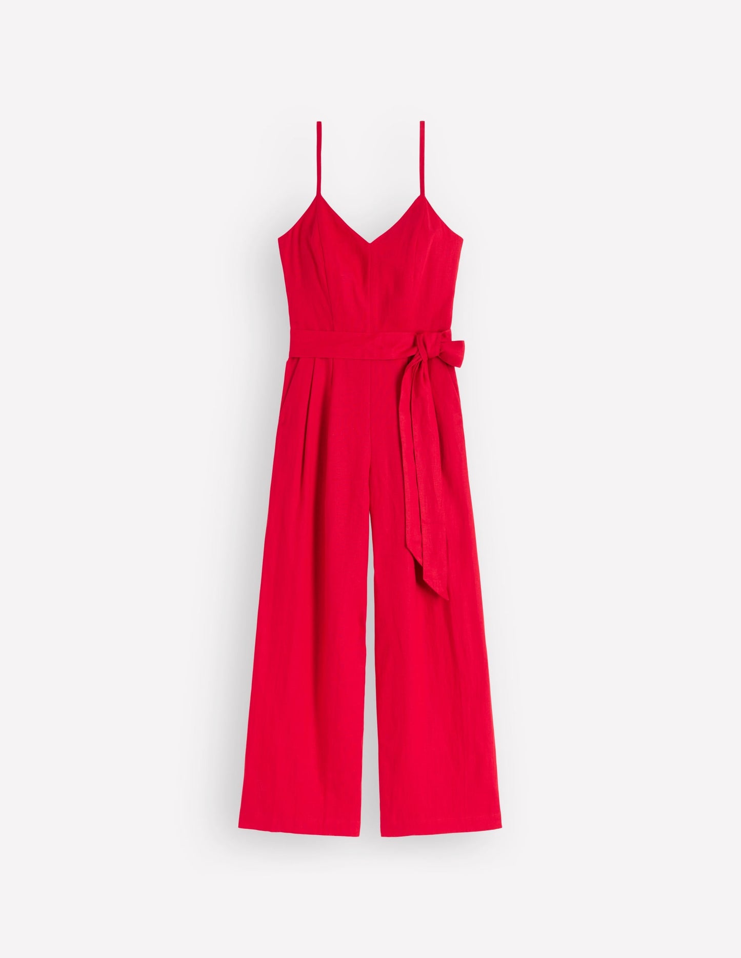 Linen Strappy Jumpsuit-Salsa