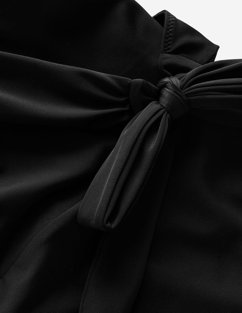 Tilos Tie Side Swimsuit-Black
