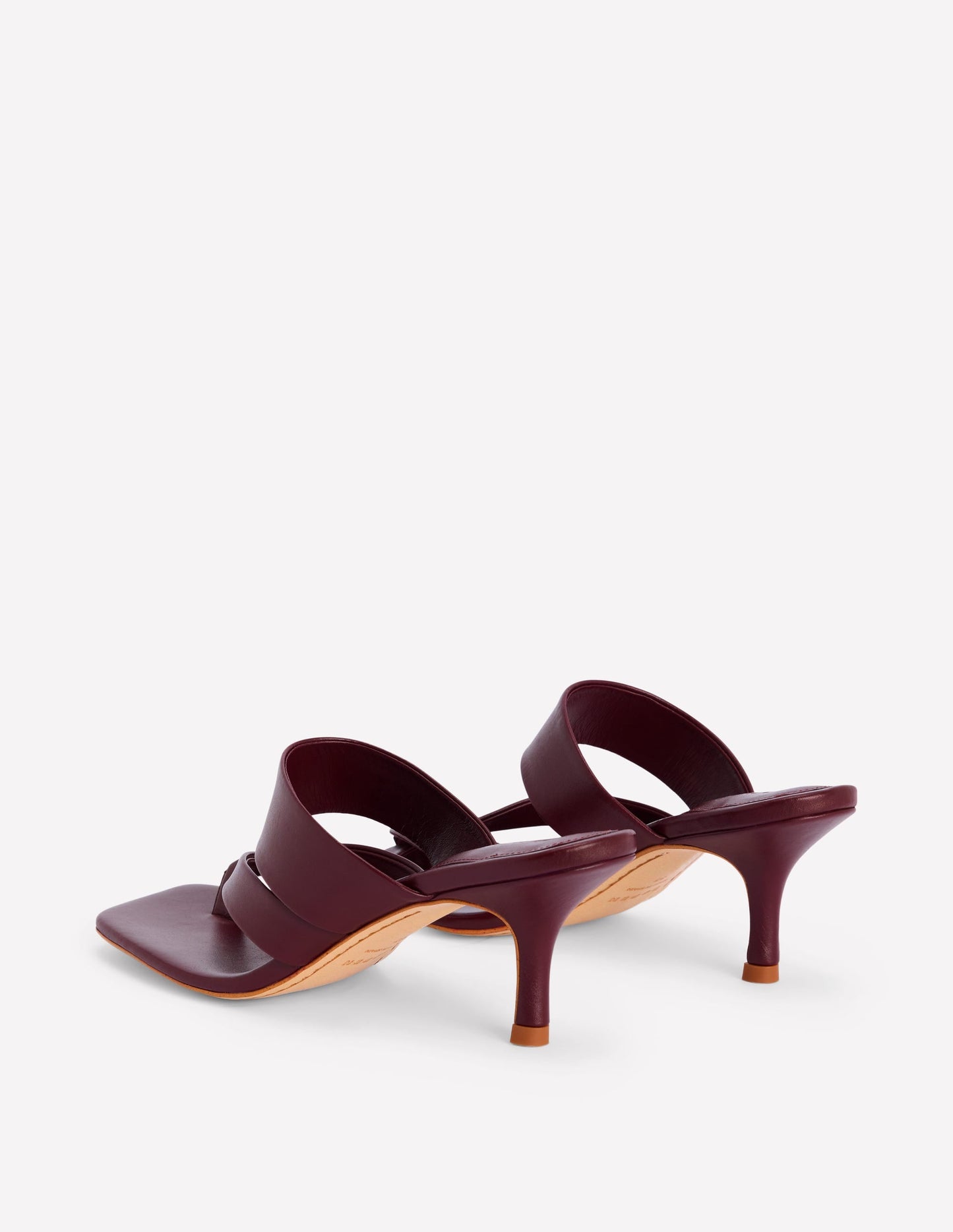 Toe Post Kitten Heels-Deep Wisteria