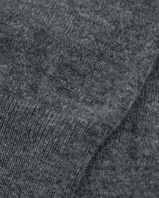 Pullover aus superfeiner Lammwolle mit Rundhalsausschnitt