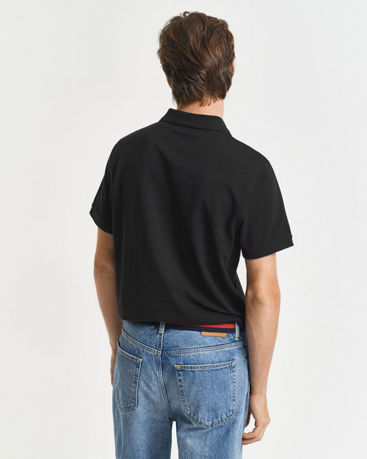 Regular Fit Shield Pique Polo Shirt