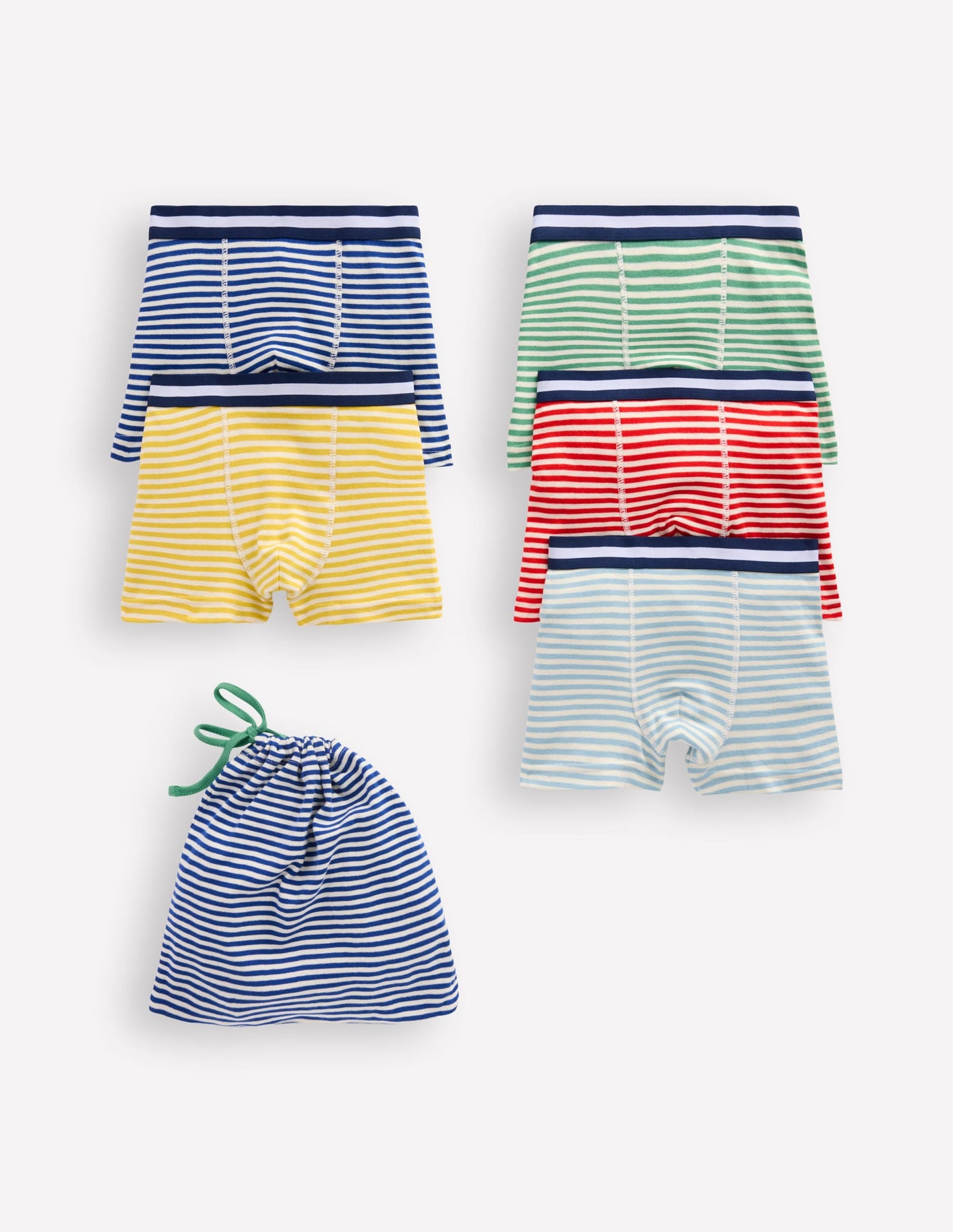 5-pack Boxers-Rainbow Stripe