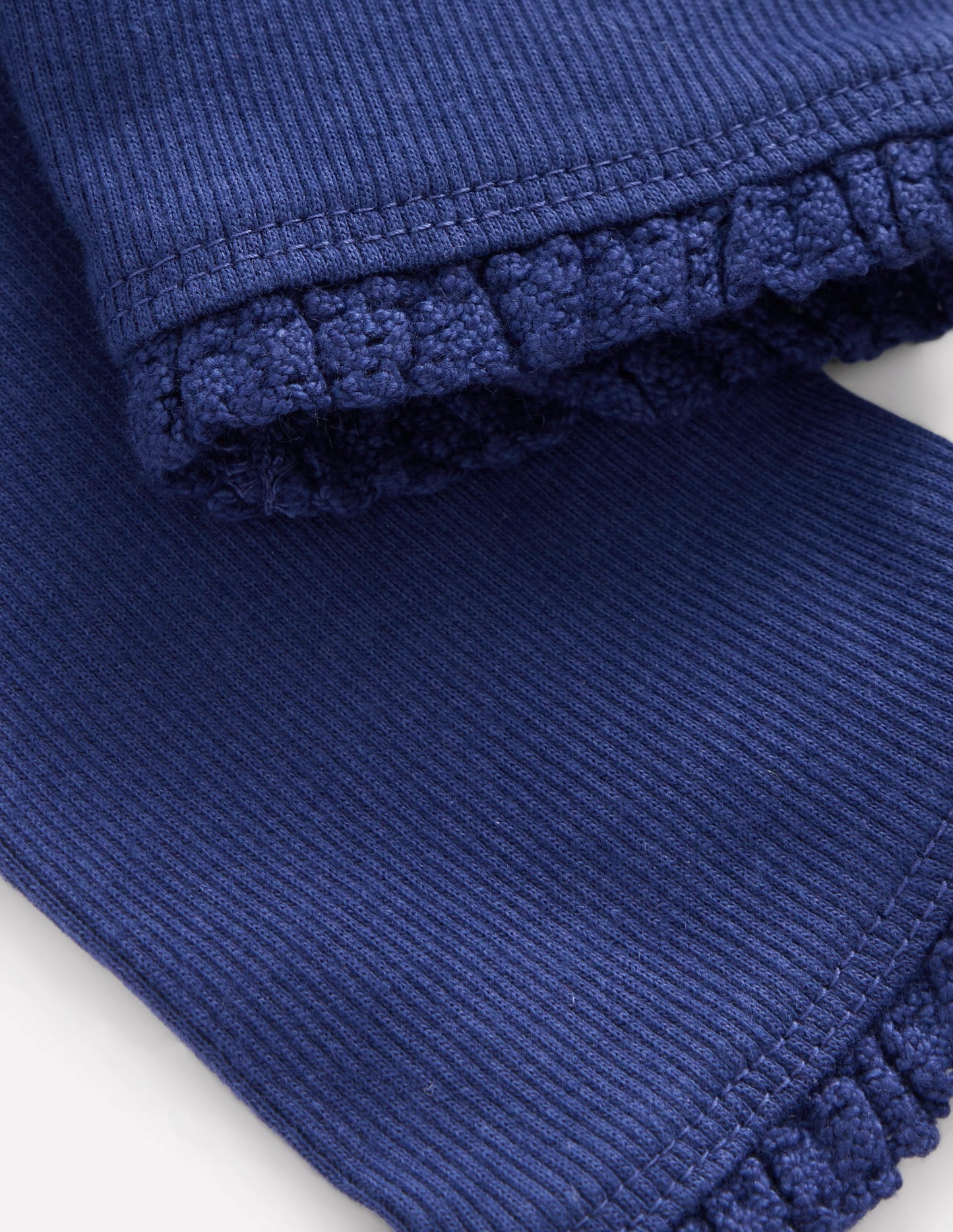 Ribbed Leggings-Starboard Blue