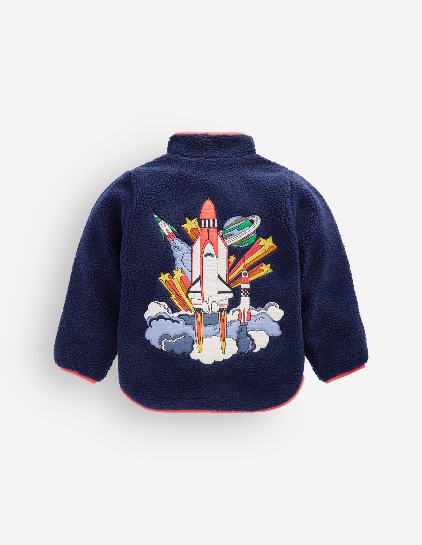 Cosy Borg Jacket-College Navy Space