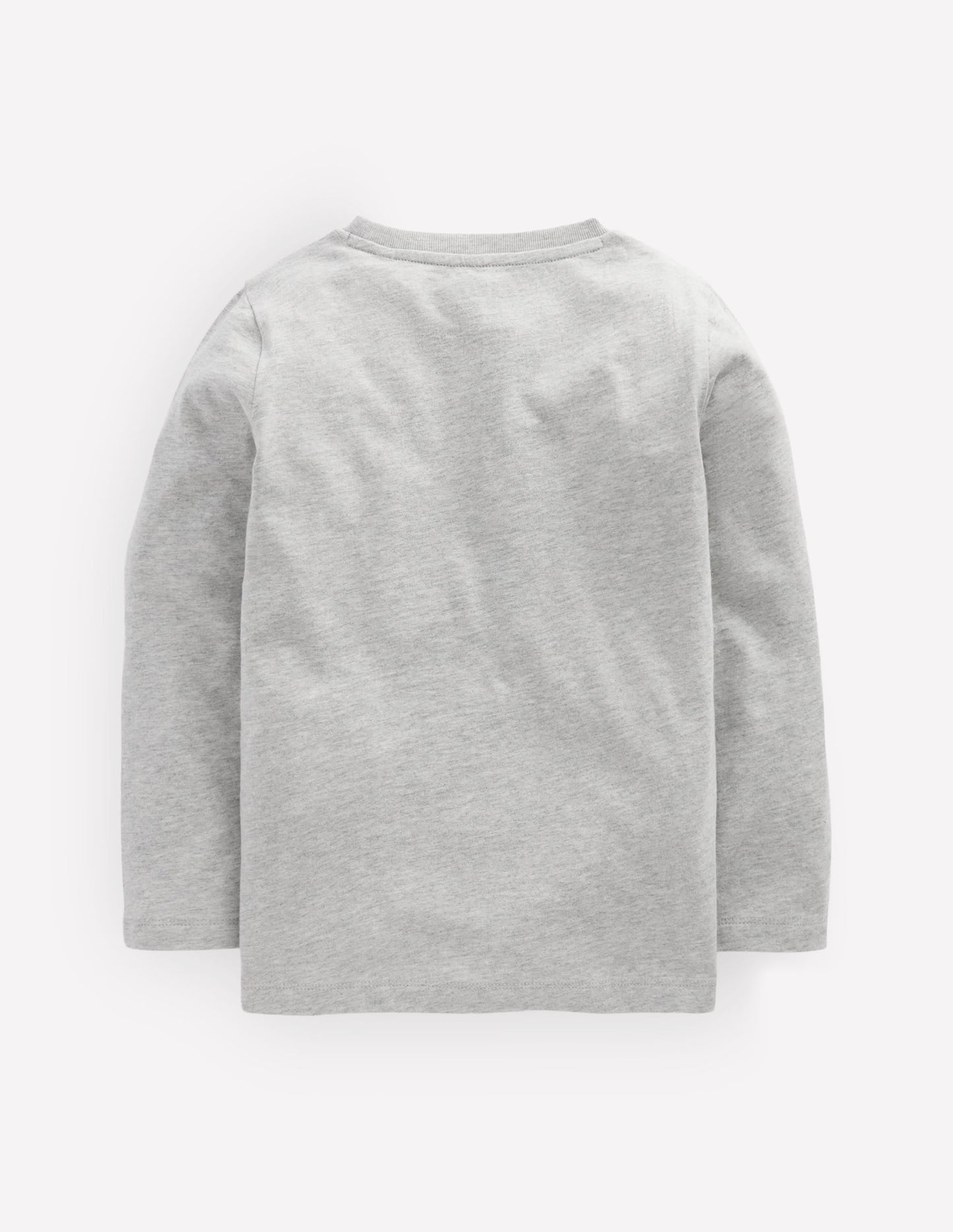 Superstitch Long Sleeve Top-Grey Marl Racing Cars