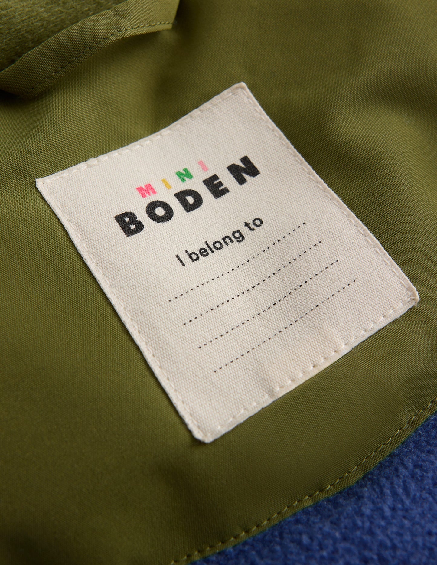 All-weather Waterproof Coat-Khaki Colour Block