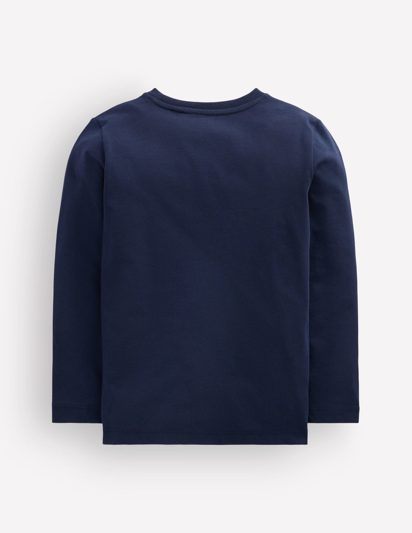 Long Sleeve Glow T-shirt-French Navy, Halloween Castle