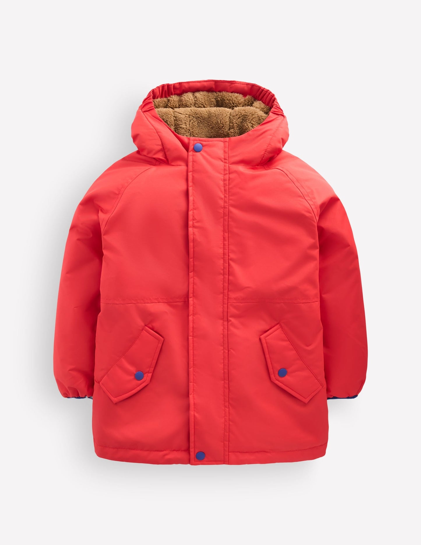 Borg Lined Anorak-RUBICONDO