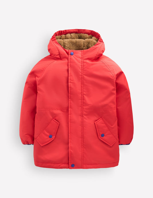 Borg Lined Anorak-RUBICONDO