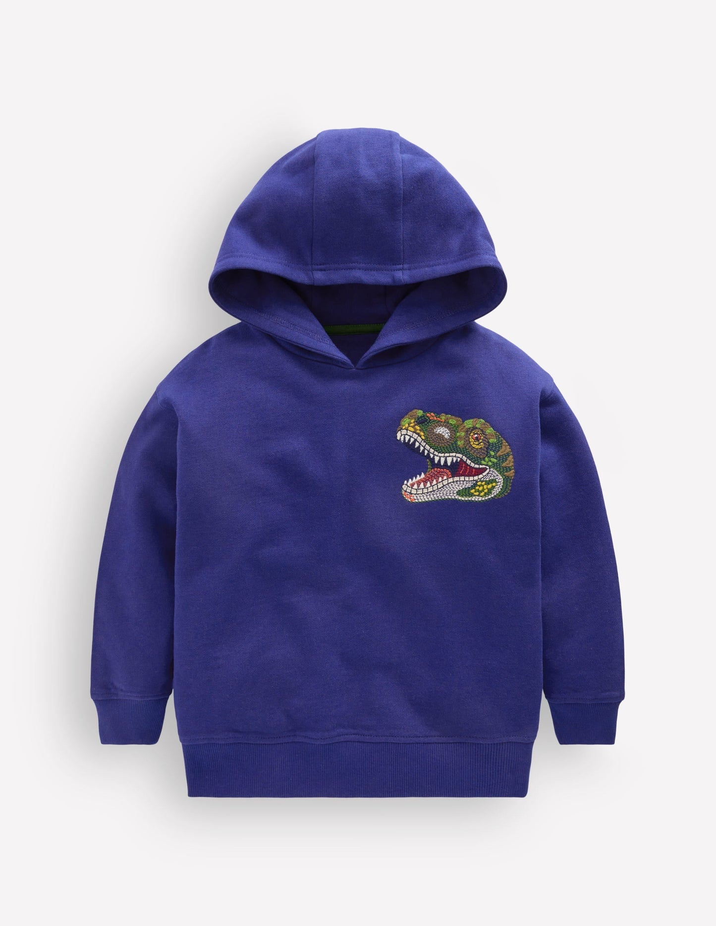 Superstitch Hoodie-Blue Dino