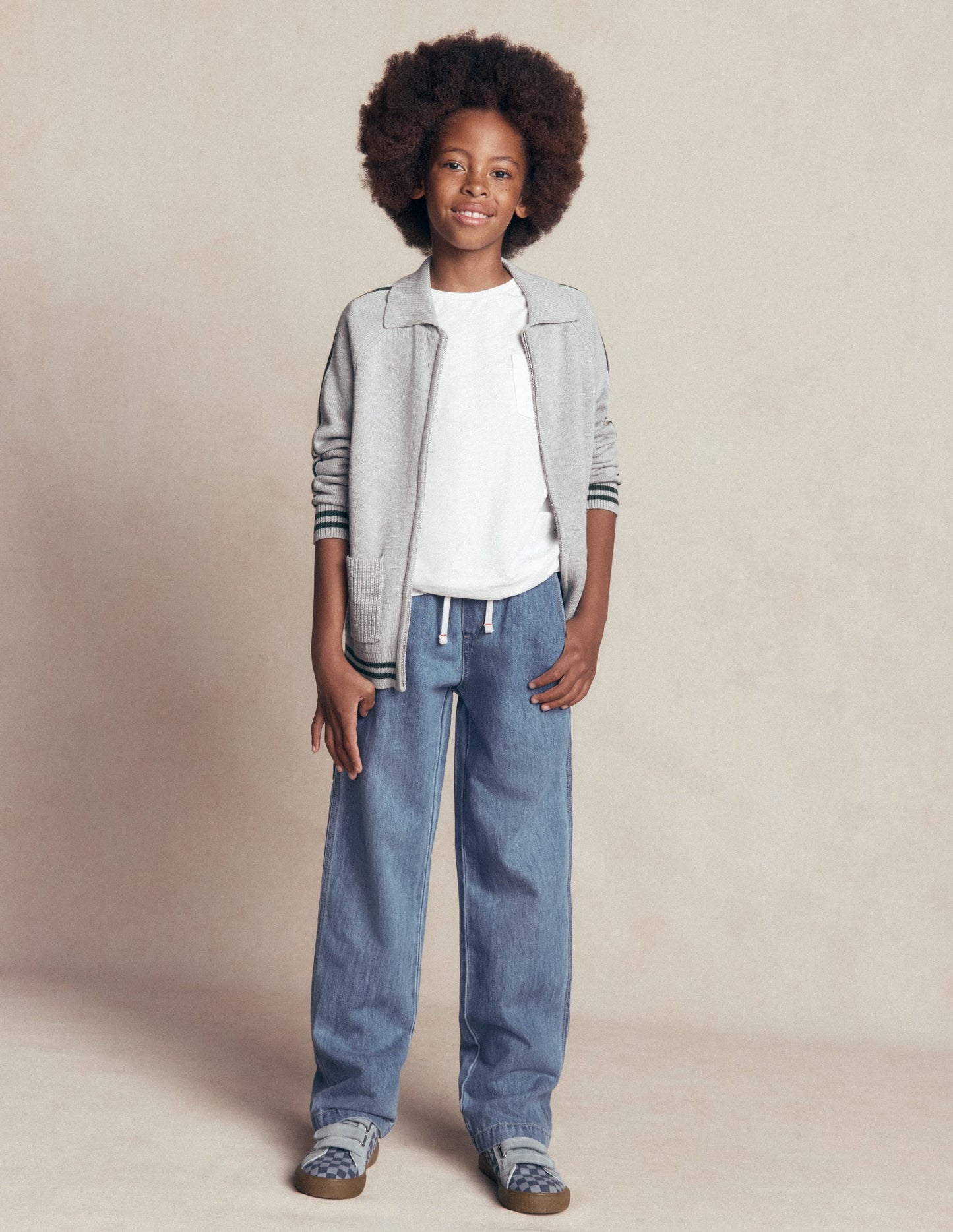 Pull-on Carpenter Jeans-Light Wash