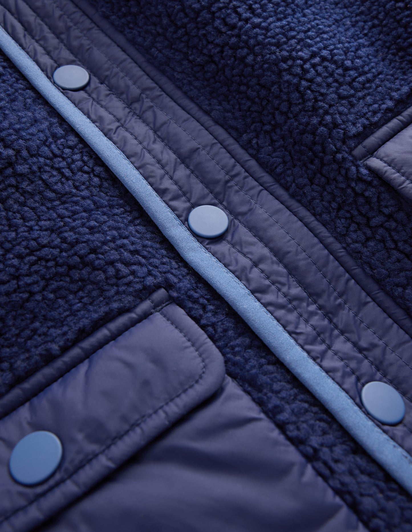 Borg Bomber Jacket-Medieval Blue