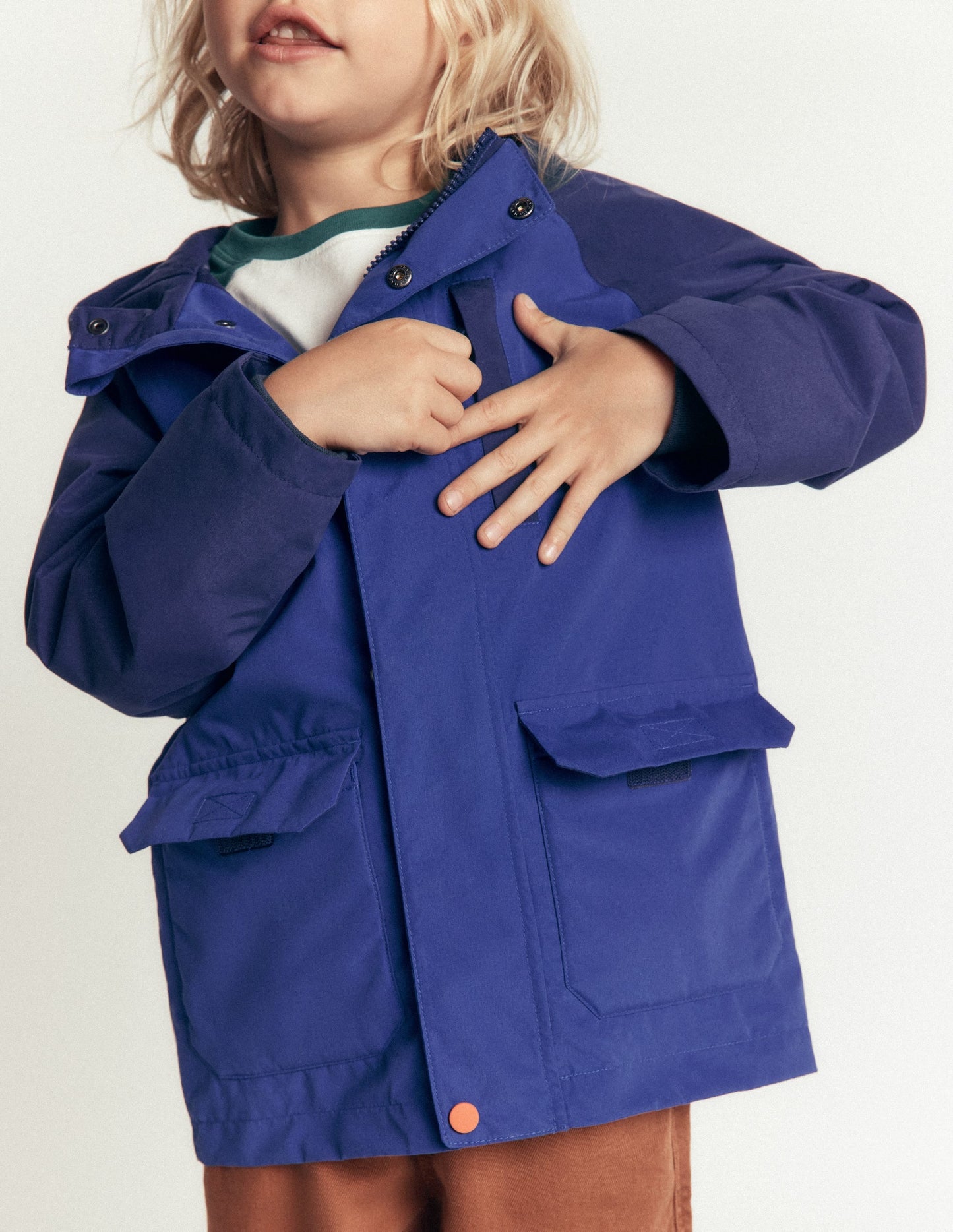 Waterproof Fisherman's Jacket-Mazarine Blue