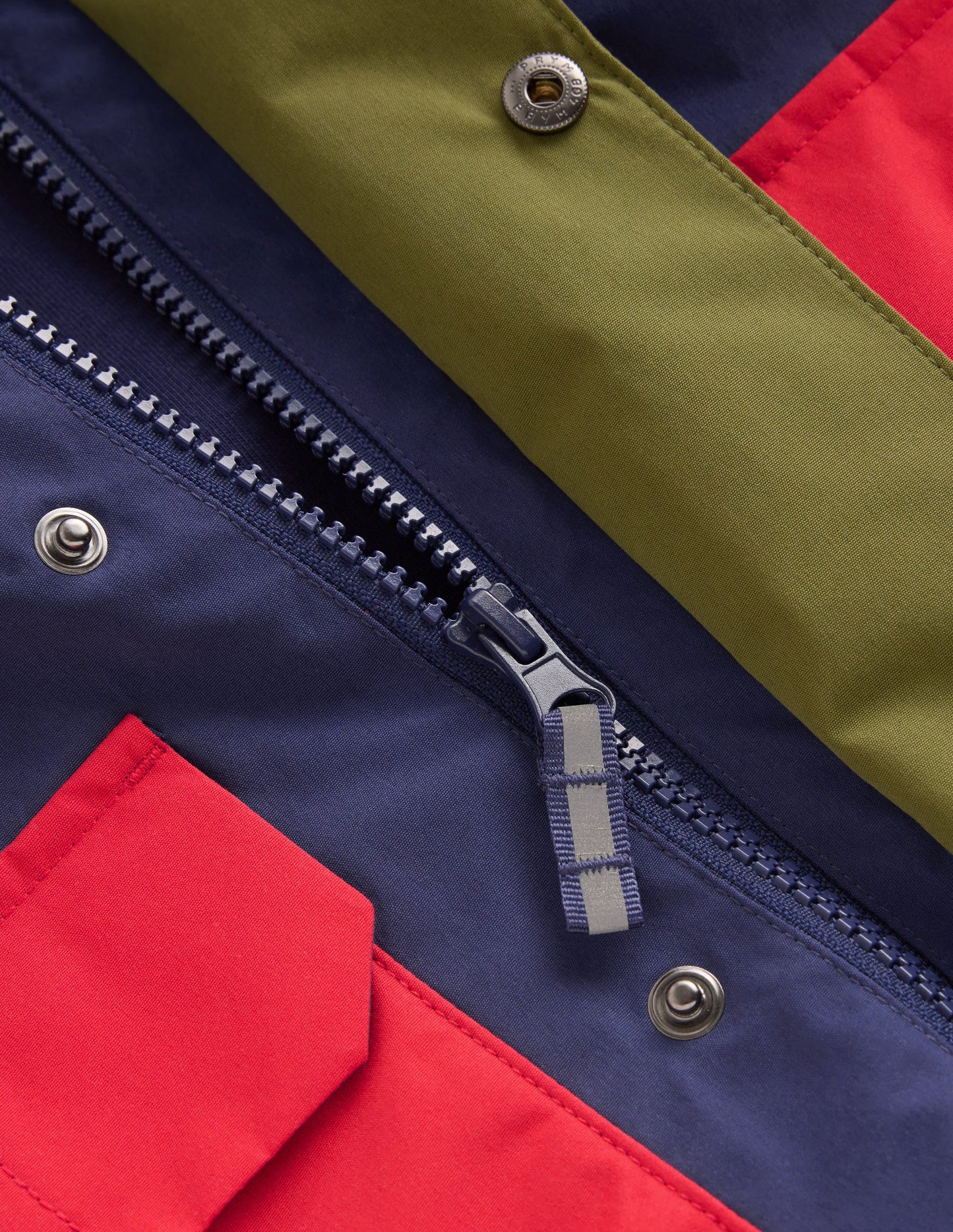 Waterproof Fisherman's Jacket-Colourblock