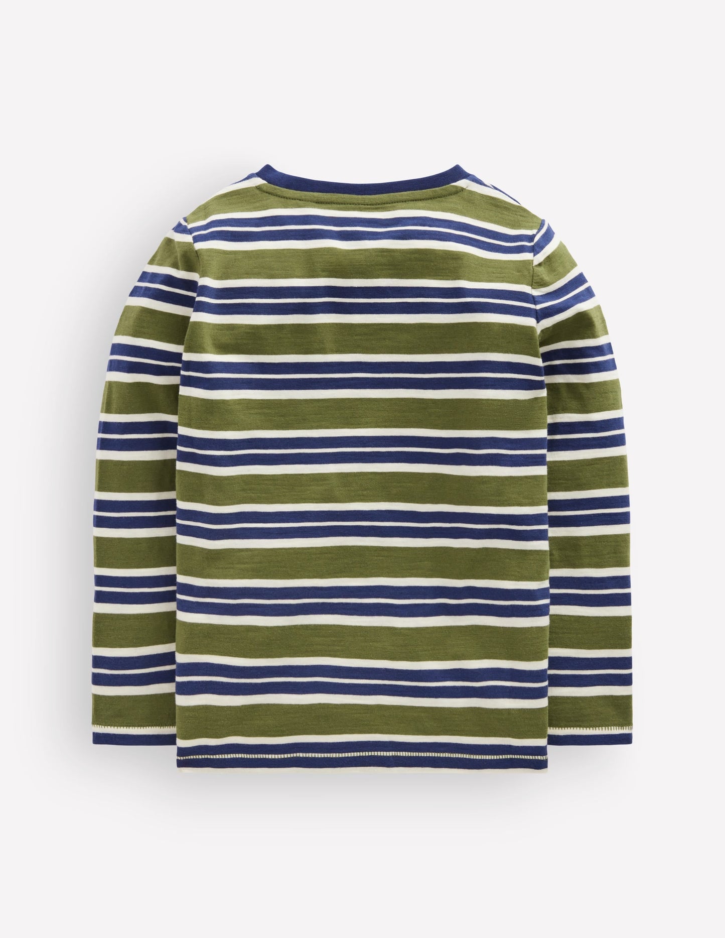 Everyday Long Sleeve T-Shirt-College Navy / Chive