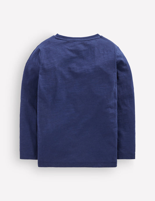 Everyday Long Sleeve T-Shirt-College Navy