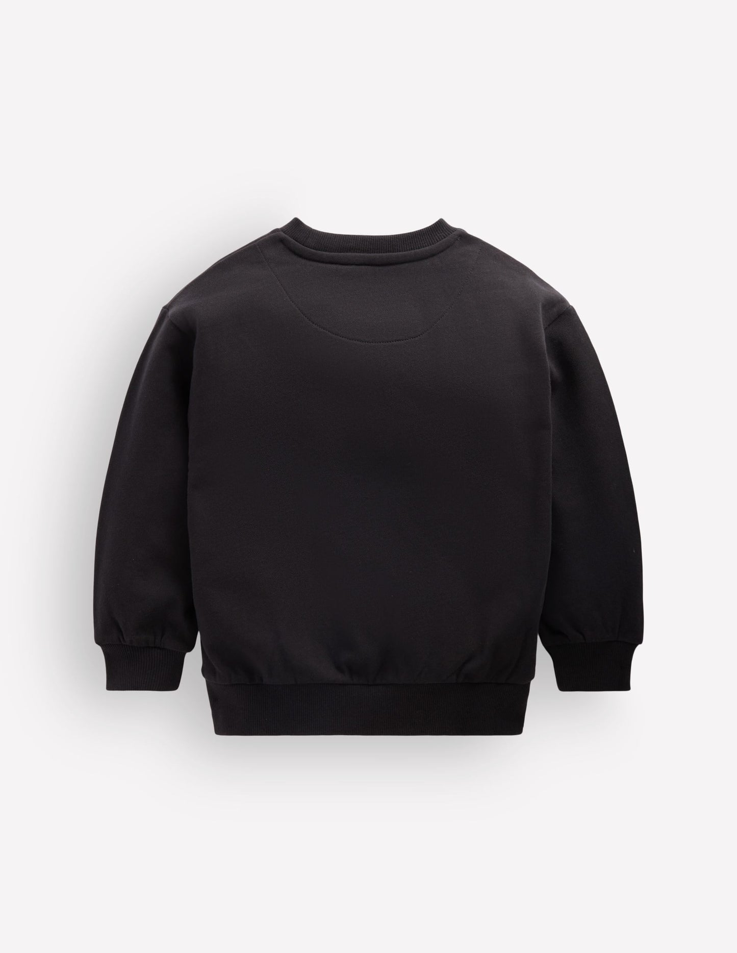 Glow Printed Sweatshirt-Shadow Grey Spaceman