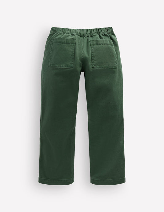 Easy Straight Chinos-Pineneedle