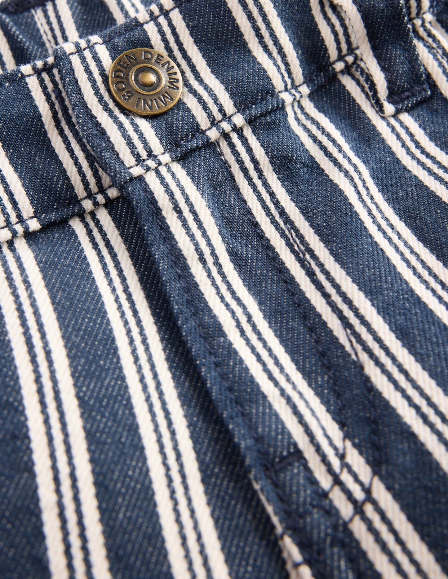 Regular Straight Jeans-Pin Stripe
