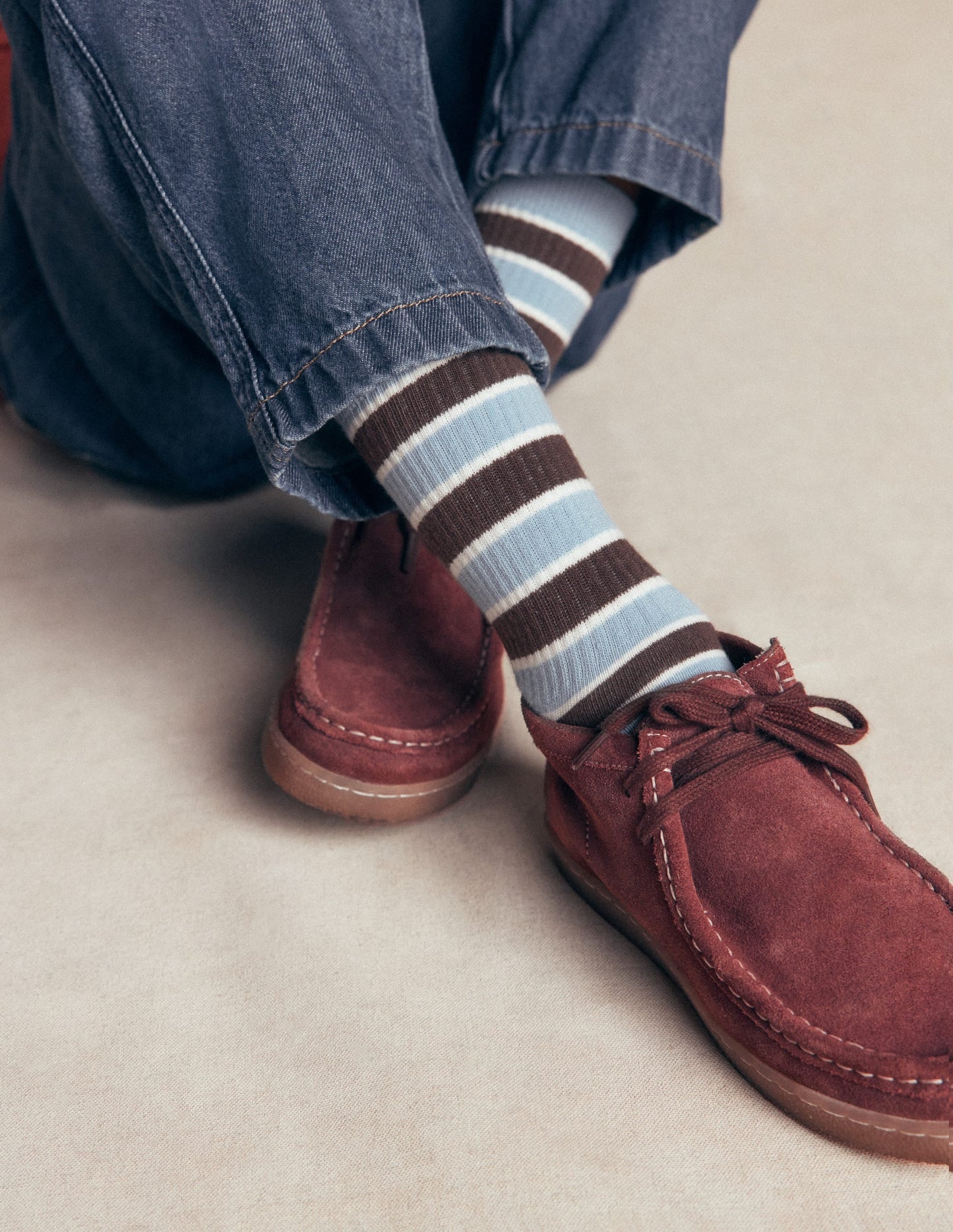 Suede Moccasin Shoe-Woodland Brown