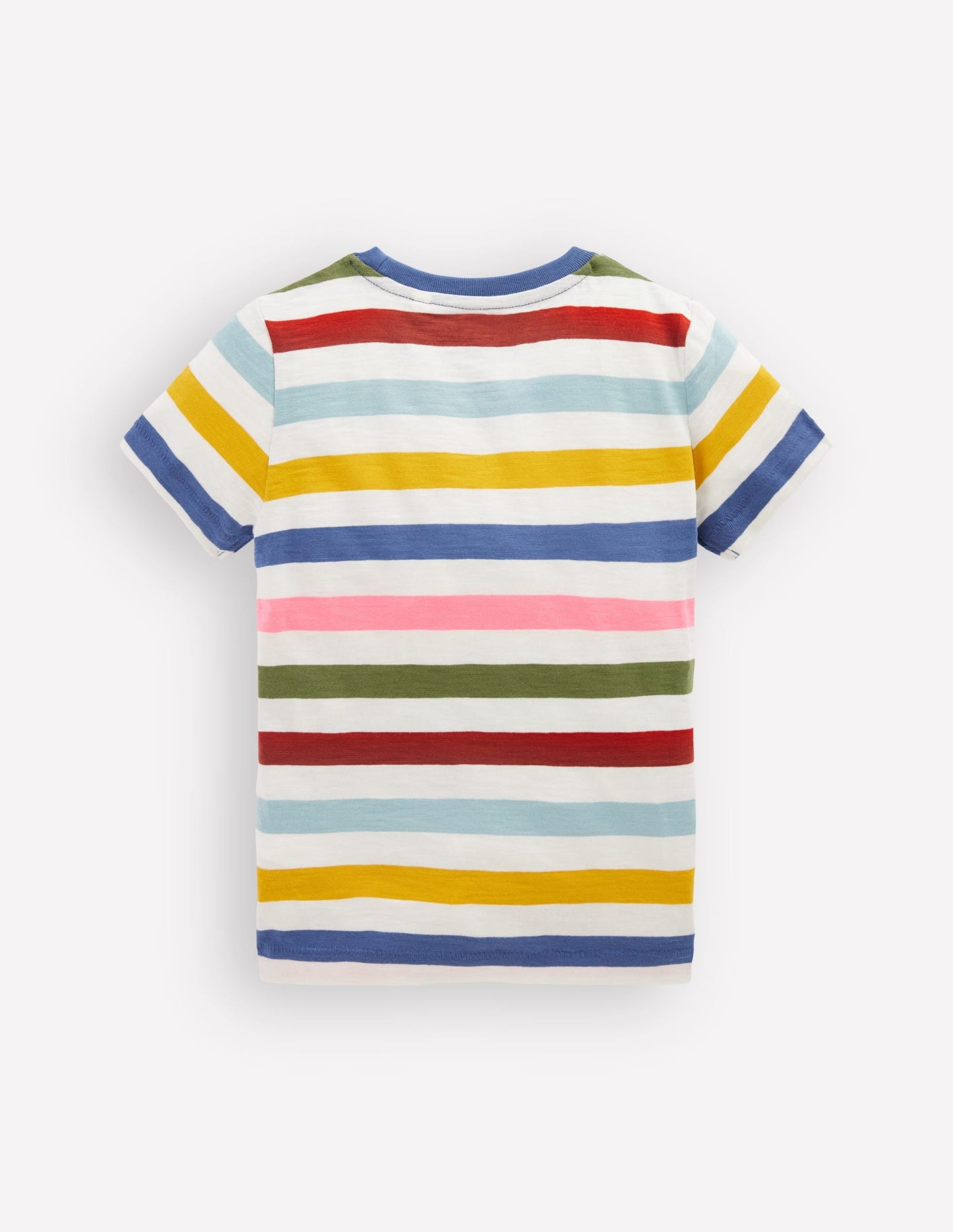Everyday Short Sleeve T-Shirt-Multi Stripe