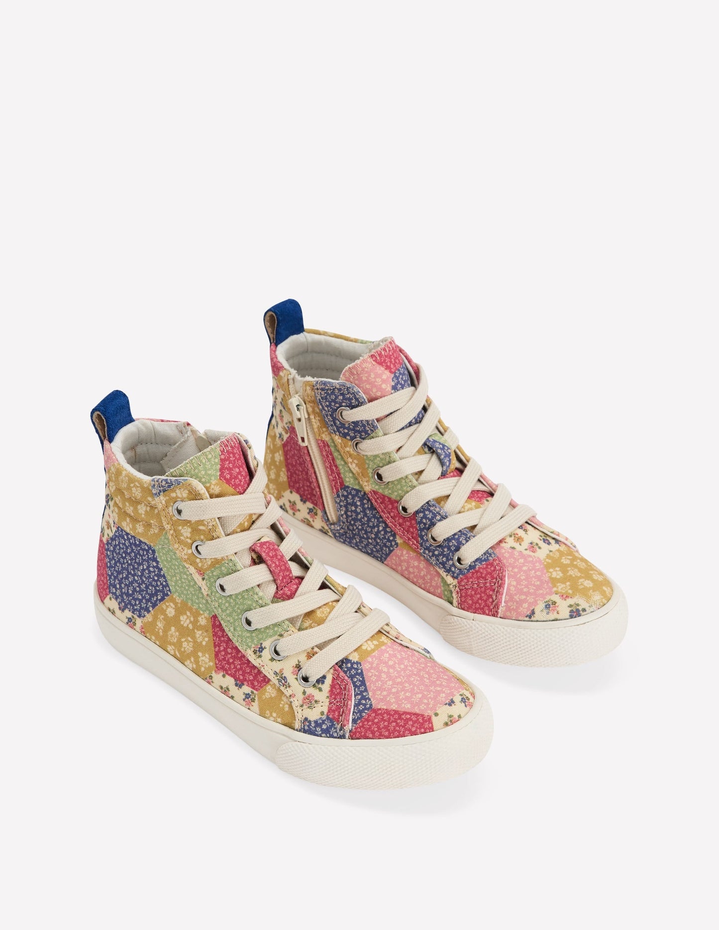 High Tops-Patchwork Floral