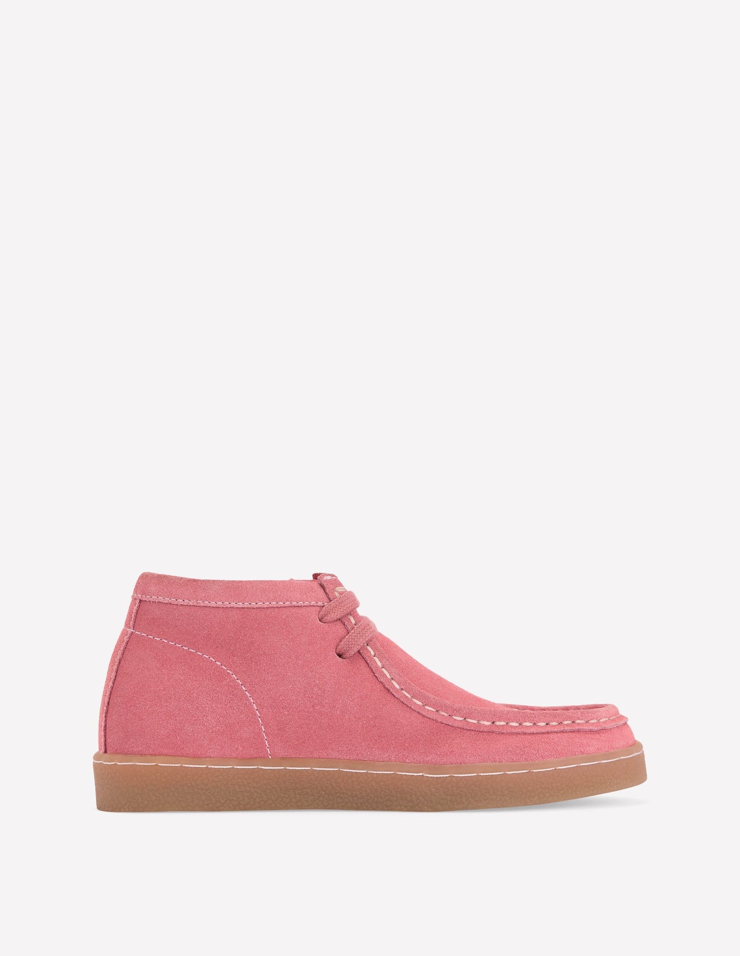 Suede Moccasin Shoe-Vintage Rose
