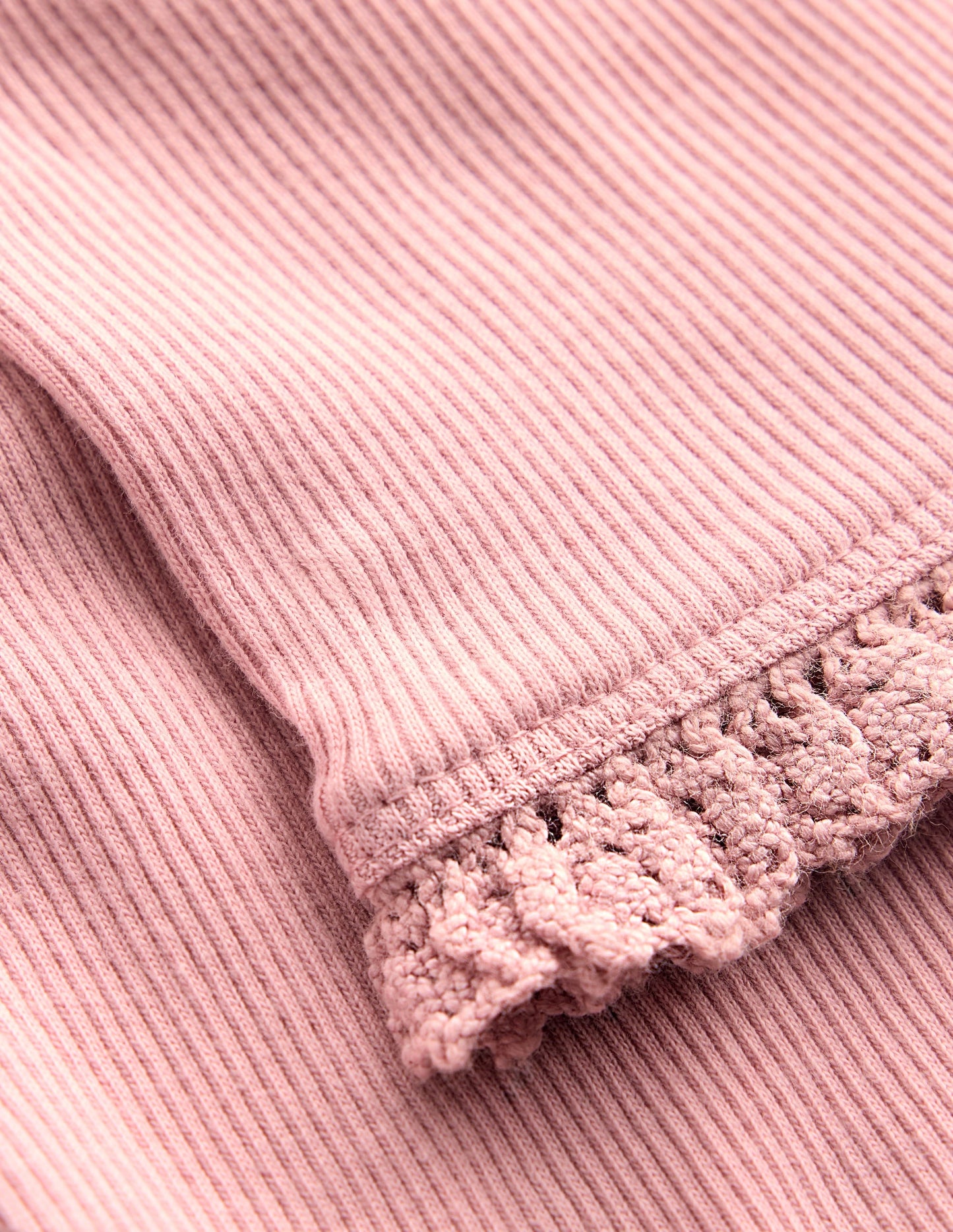 Ribbed Leggings-Vintage Pink