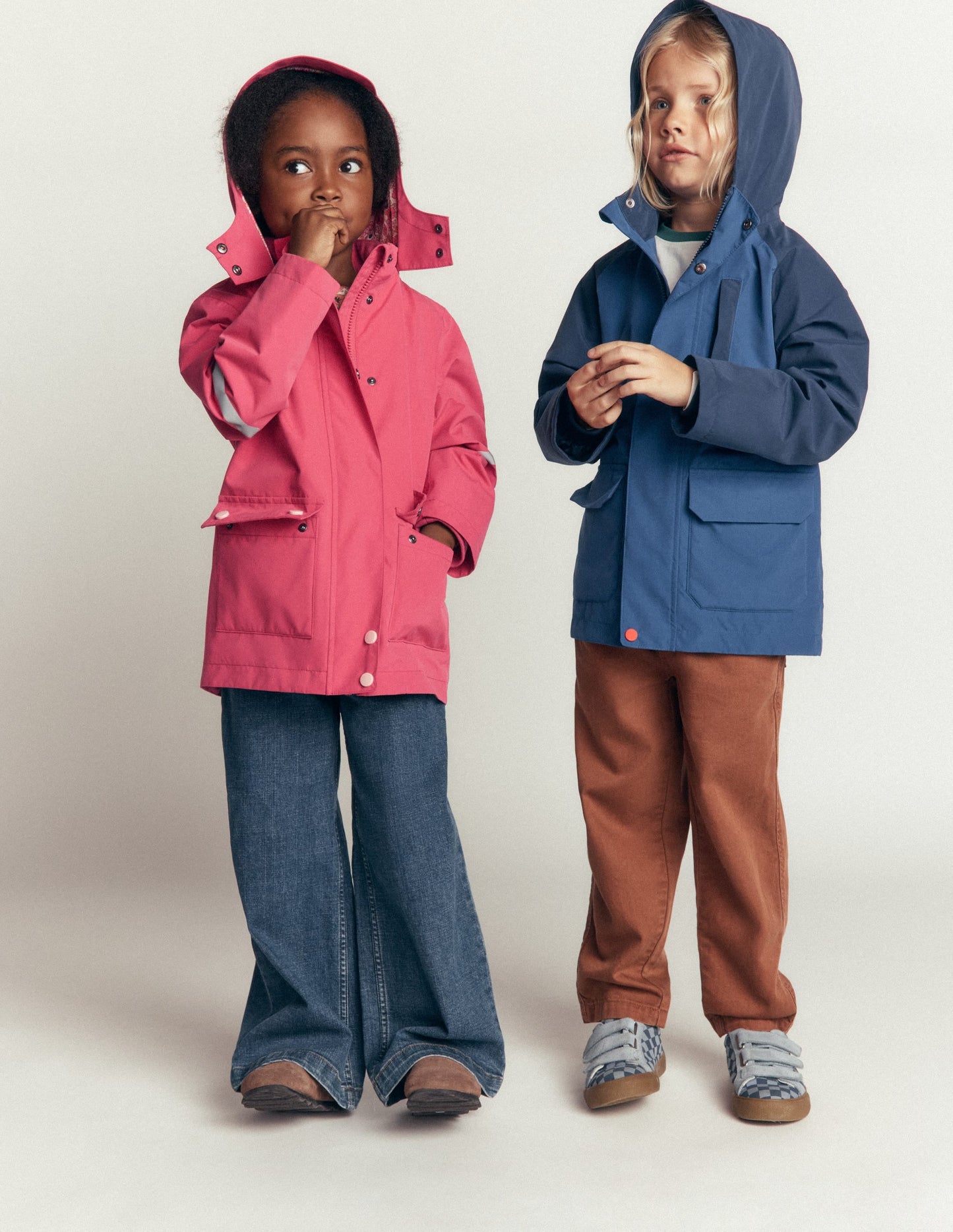 Waterproof Fisherman's Jacket-Vintage Rose