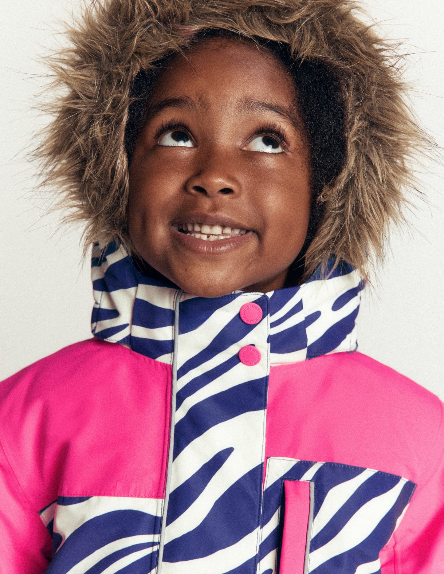 All-Weather Waterproof Coat-Zebra