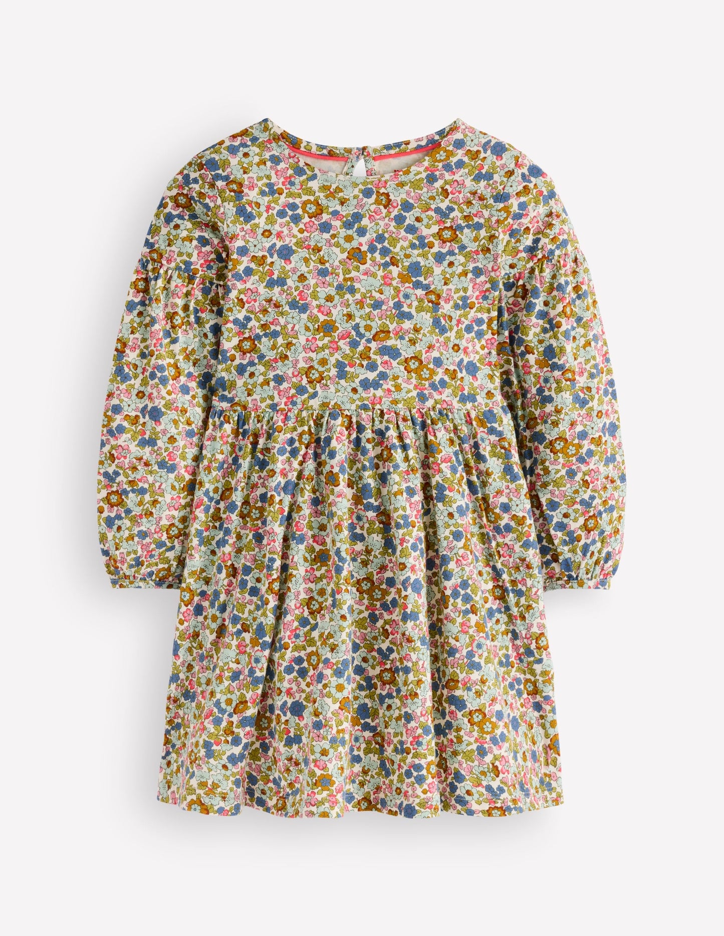 Madeline Blouson Sleeve Dress-Ditsy Floral