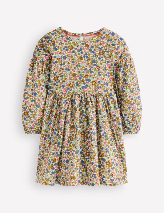 Madeline Blouson Sleeve Dress-Ditsy Floral