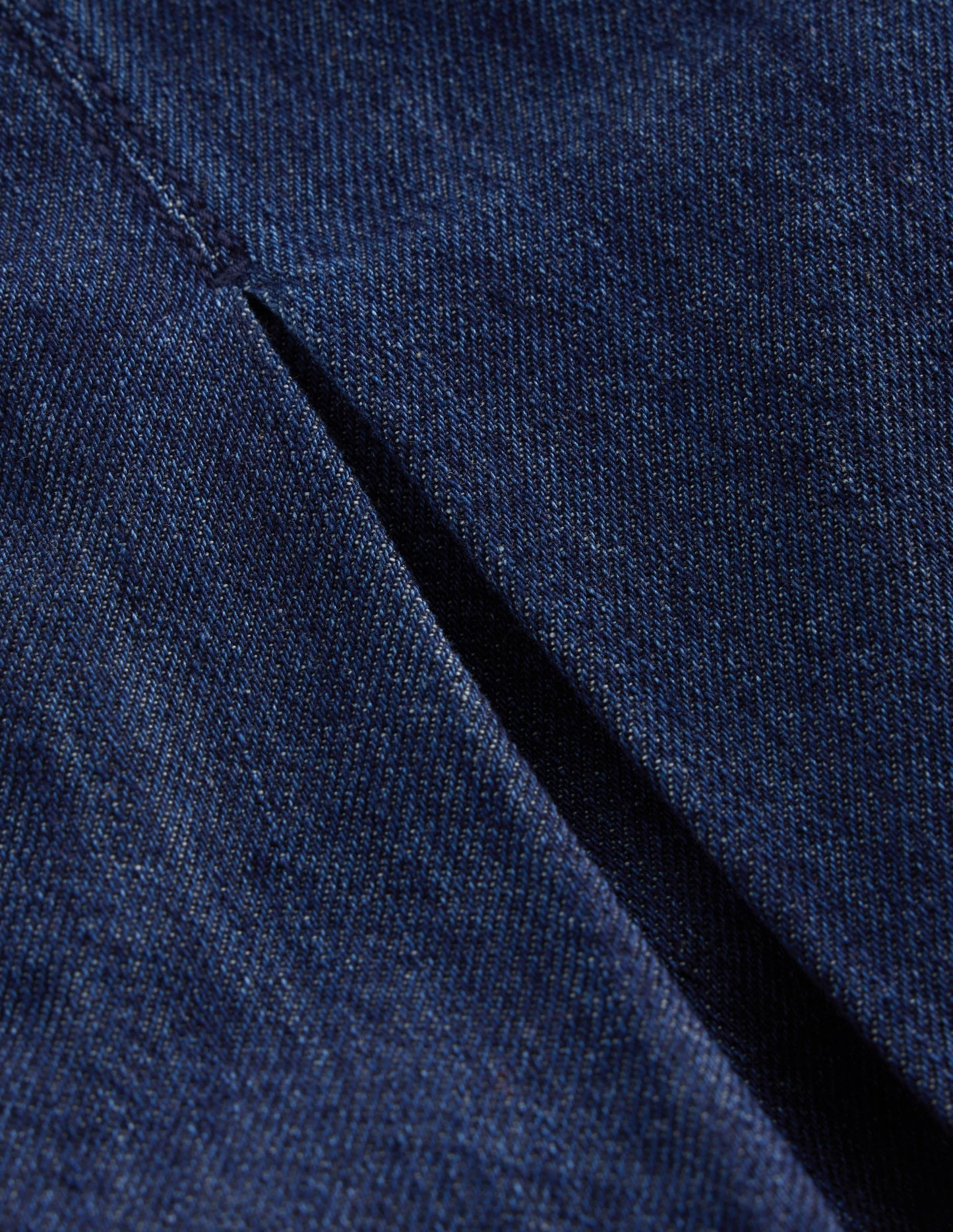 Pleated Skort-Denim