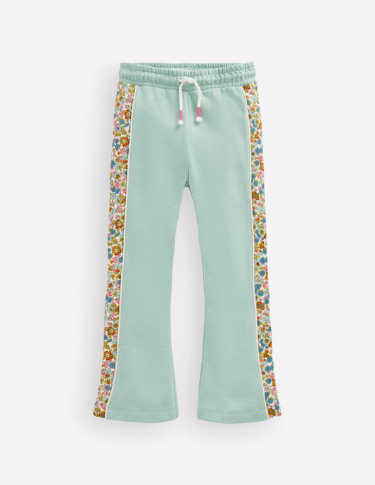 Kickflare Joggers-Cornish Blue Floral